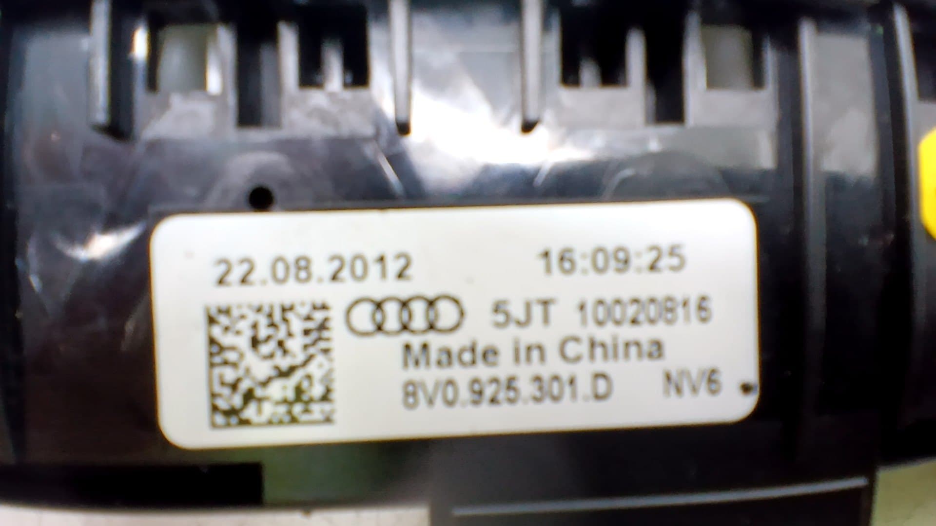 Warning AUDI A3 (8V) 2