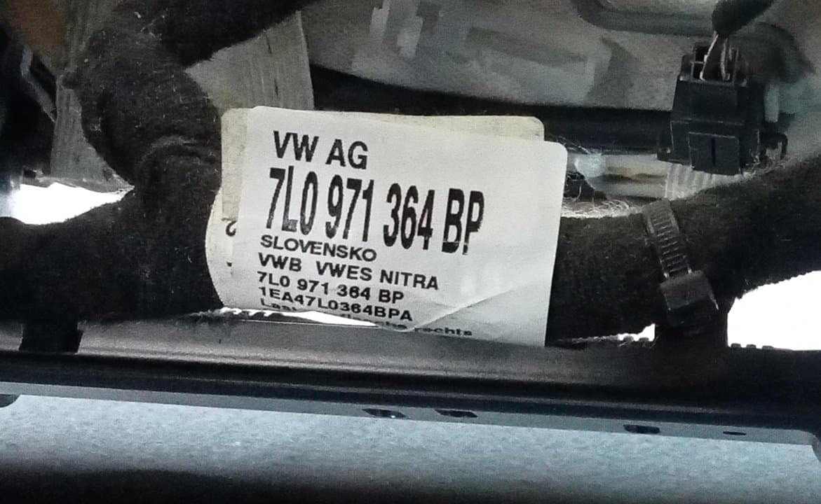 Asiento delantero derecho VOLKSWAGEN TOUAREG (7LA) 2