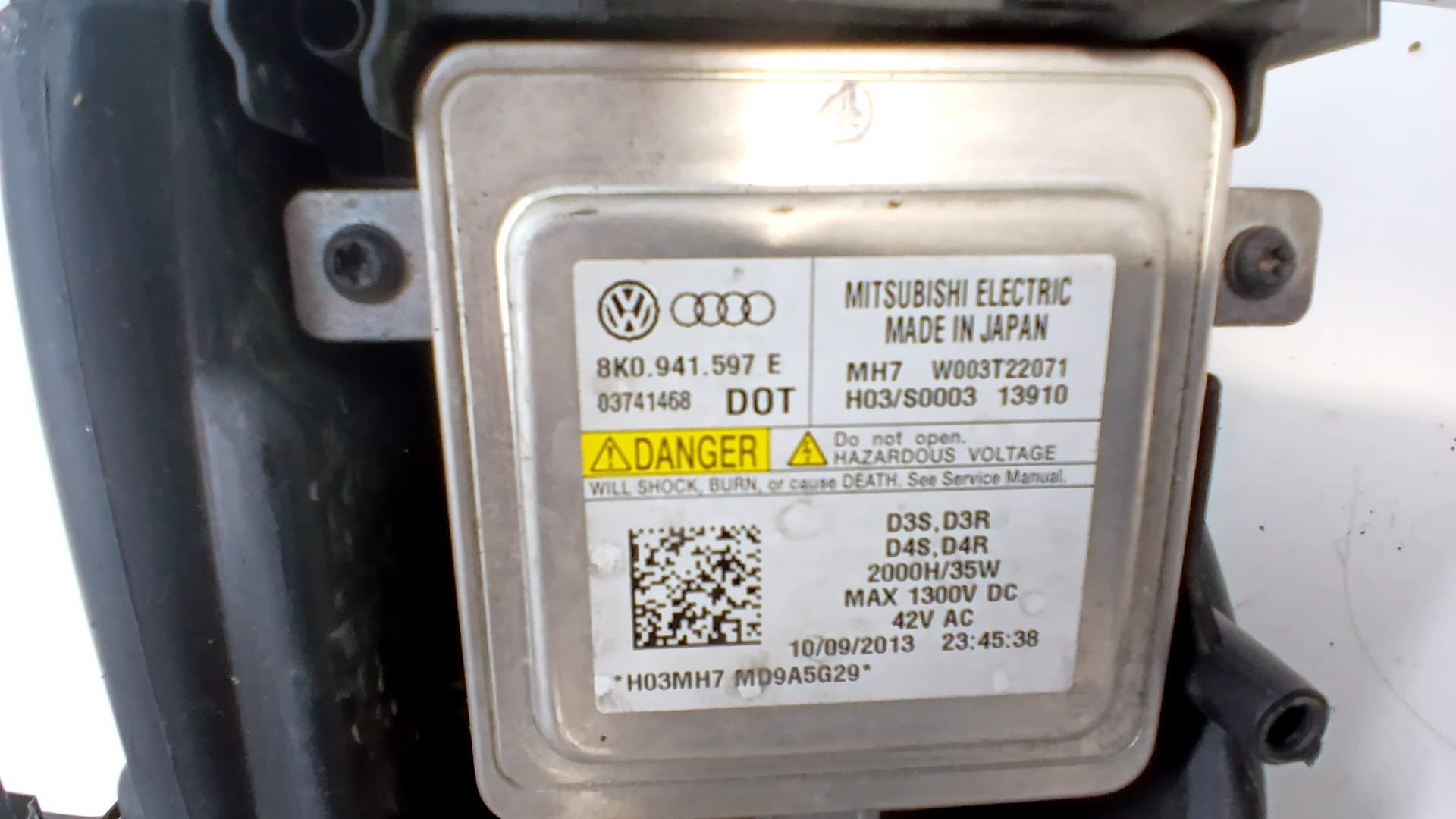 Faro derecho AUDI A1 SPORTBACK (8XF) 2