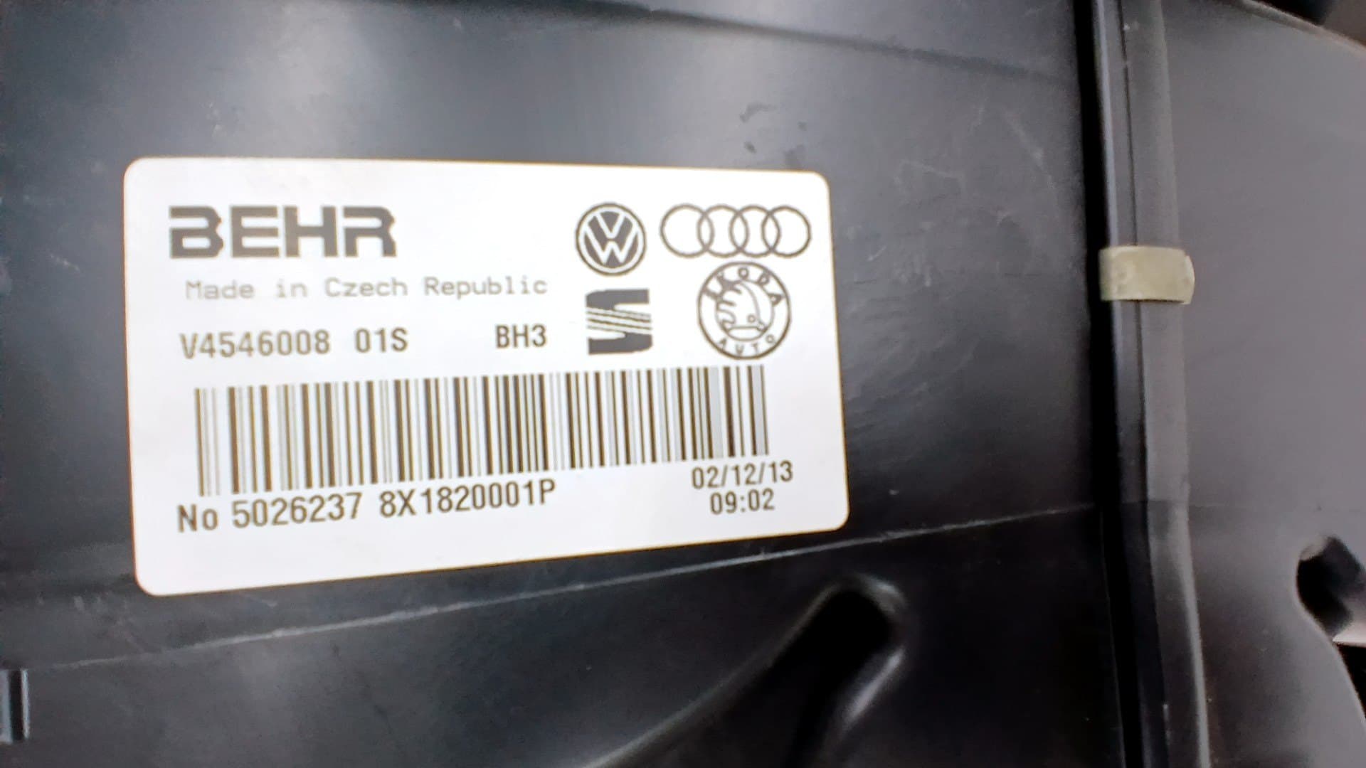 Mueble interior calefaccion AUDI A1 SPORTBACK (8XF) 2