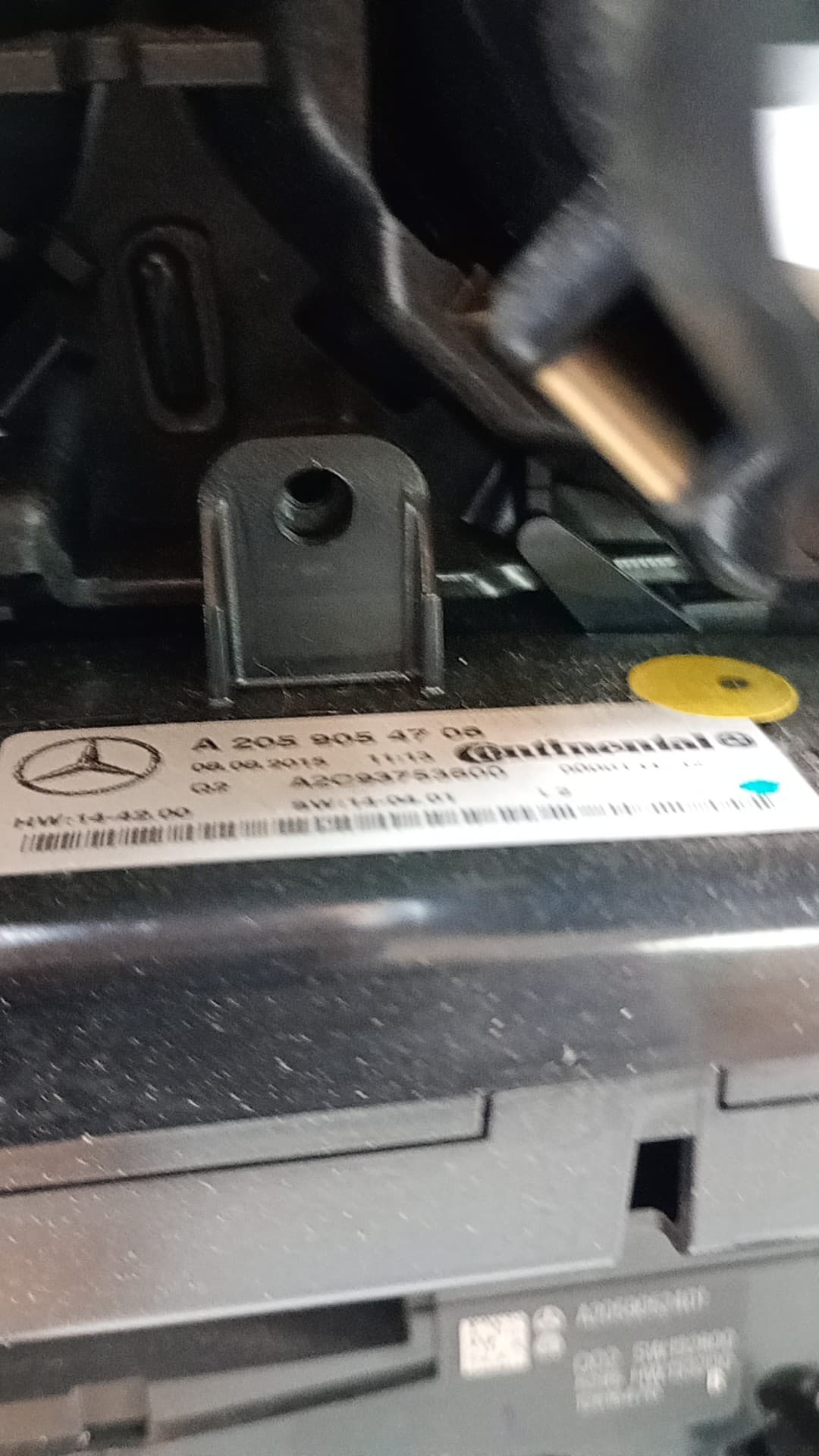 Consola central MERCEDES-BENZ C-CLASS 2