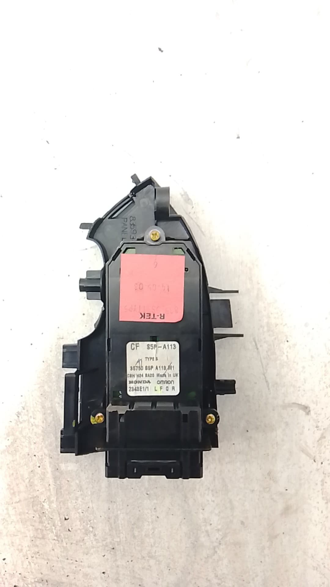 Mando elevalunas delantero izquierdo HONDA CIVIC VII HATCHBACK (EU, EP, EV) 4