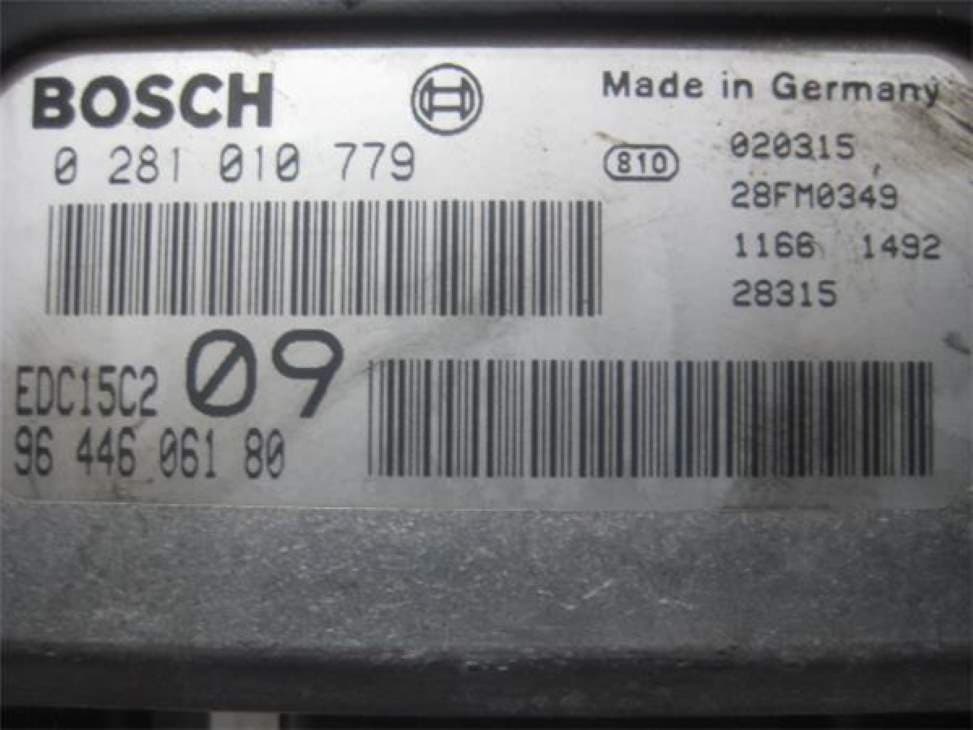 Centralita motor uce PEUGEOT 307 (S1) 2