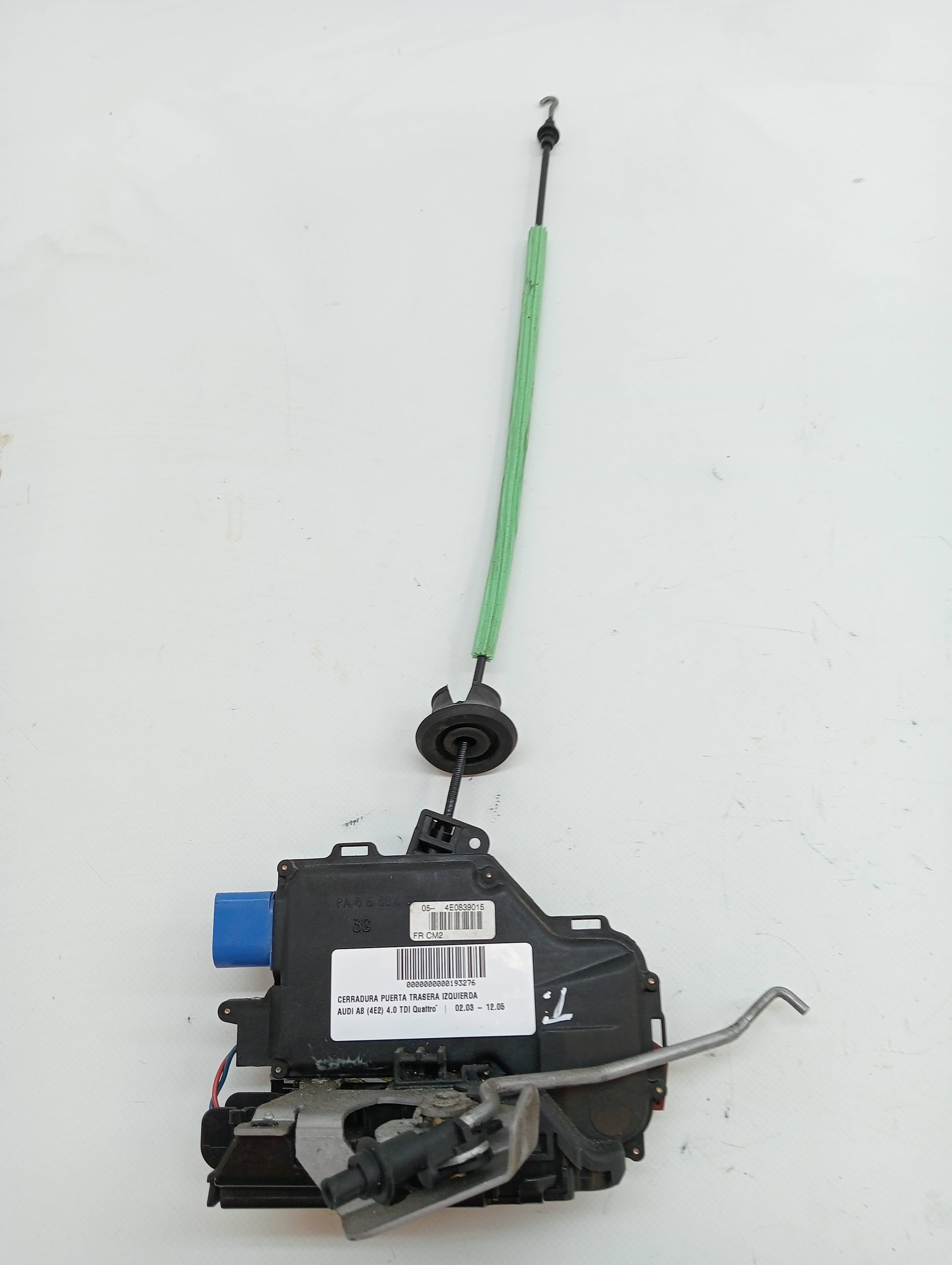 Cerradura puerta trasera izquierda AUDI A8 (4E2)