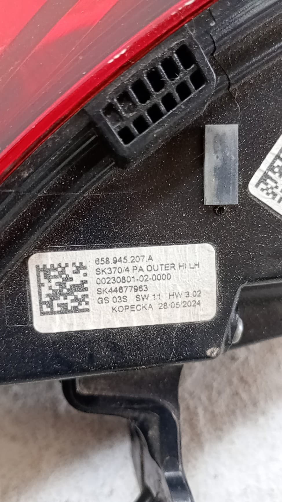 Piloto trasero izquierdo SKODA KAMIQ (NW4)