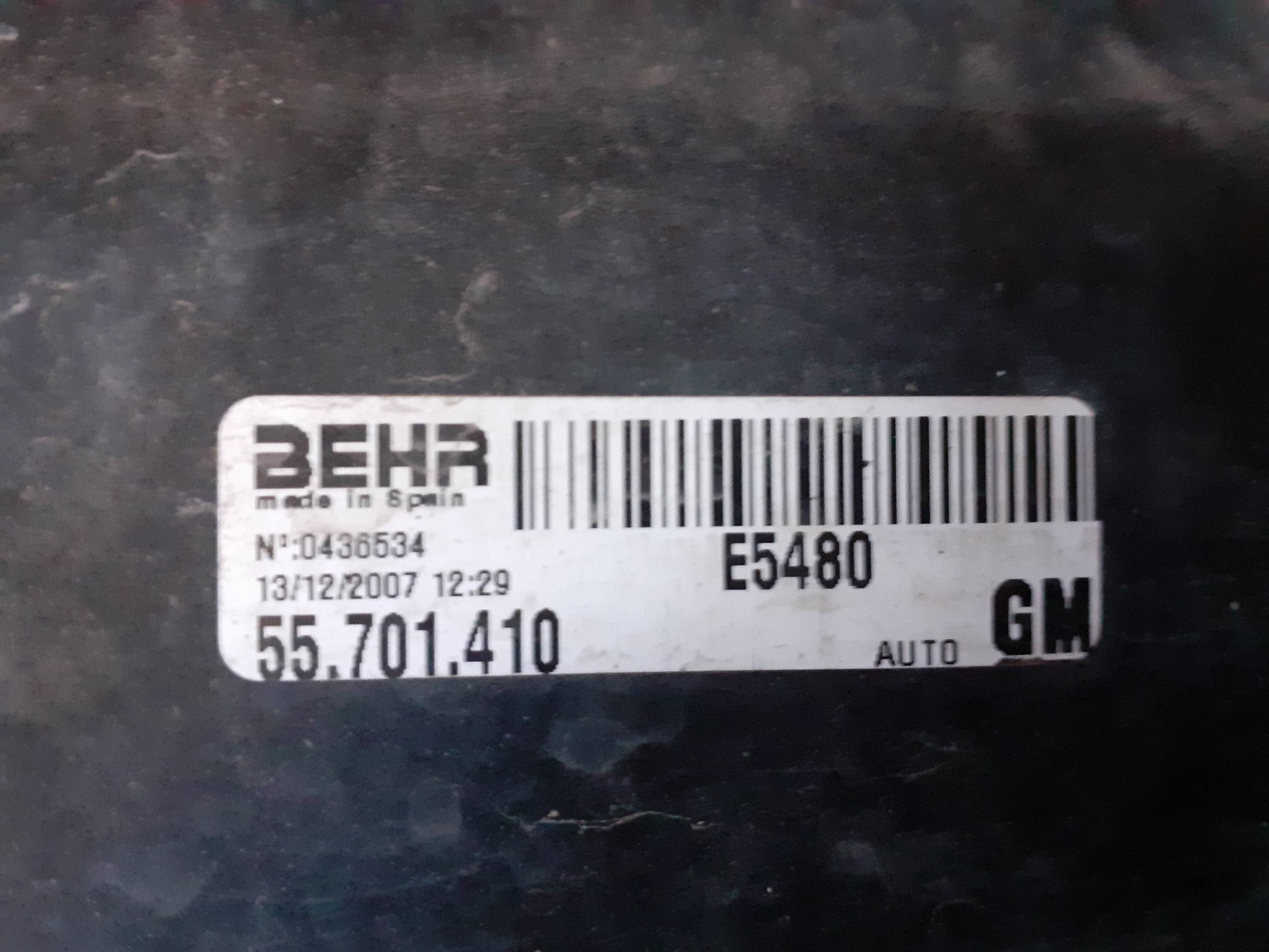 Electroventilador OPEL CORSA C 2