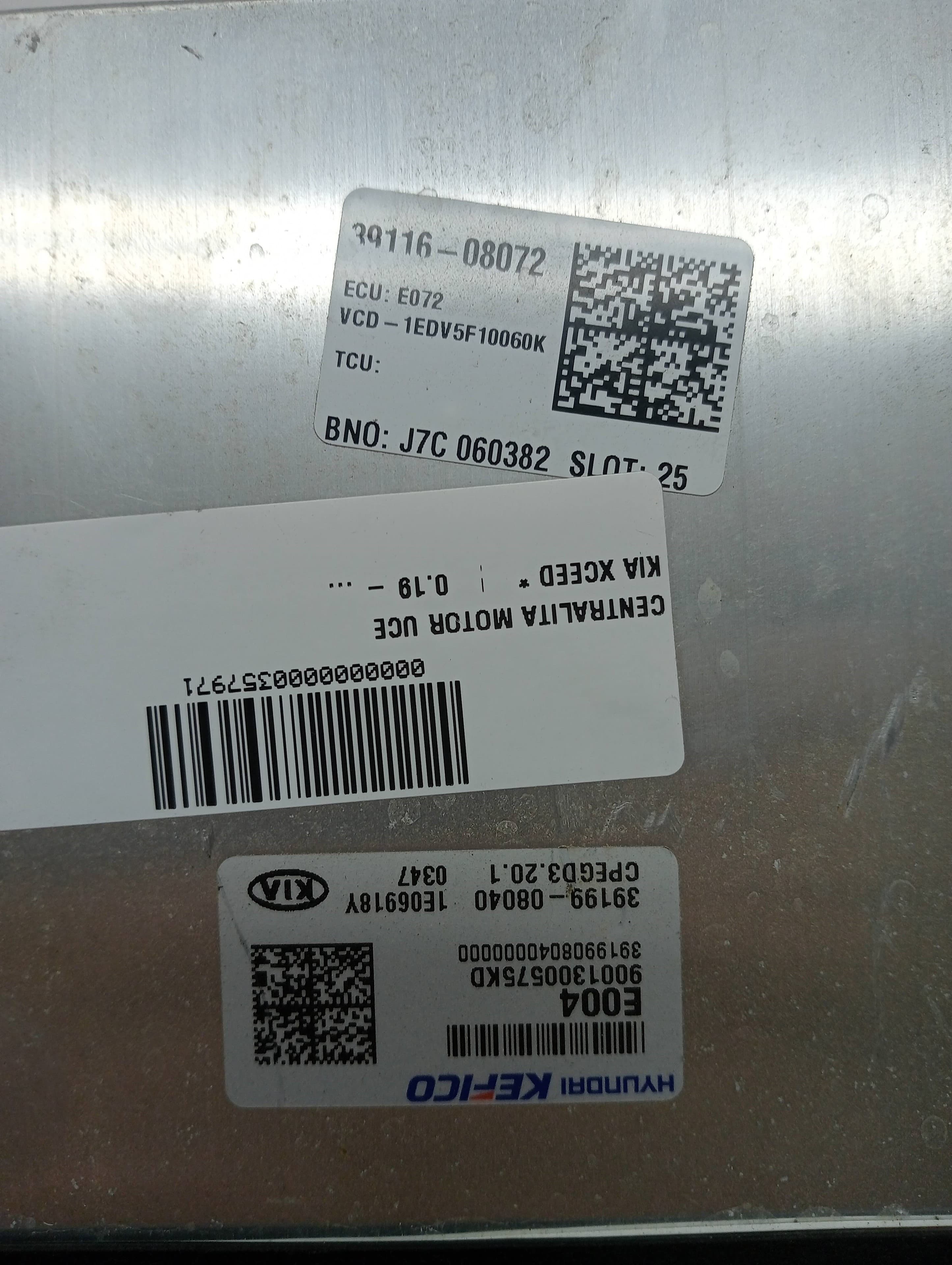 Centralita motor uce KIA XCEED 3