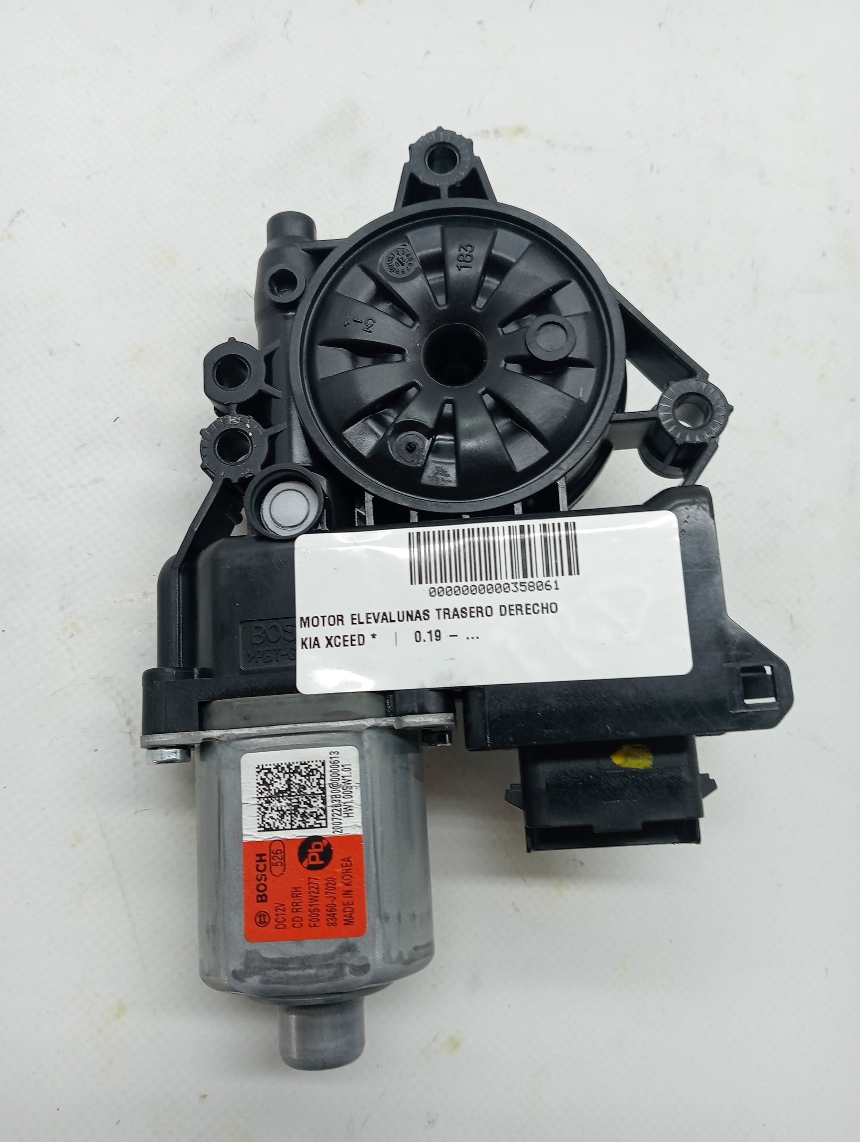 Motor elevalunas trasero derecho KIA XCEED
