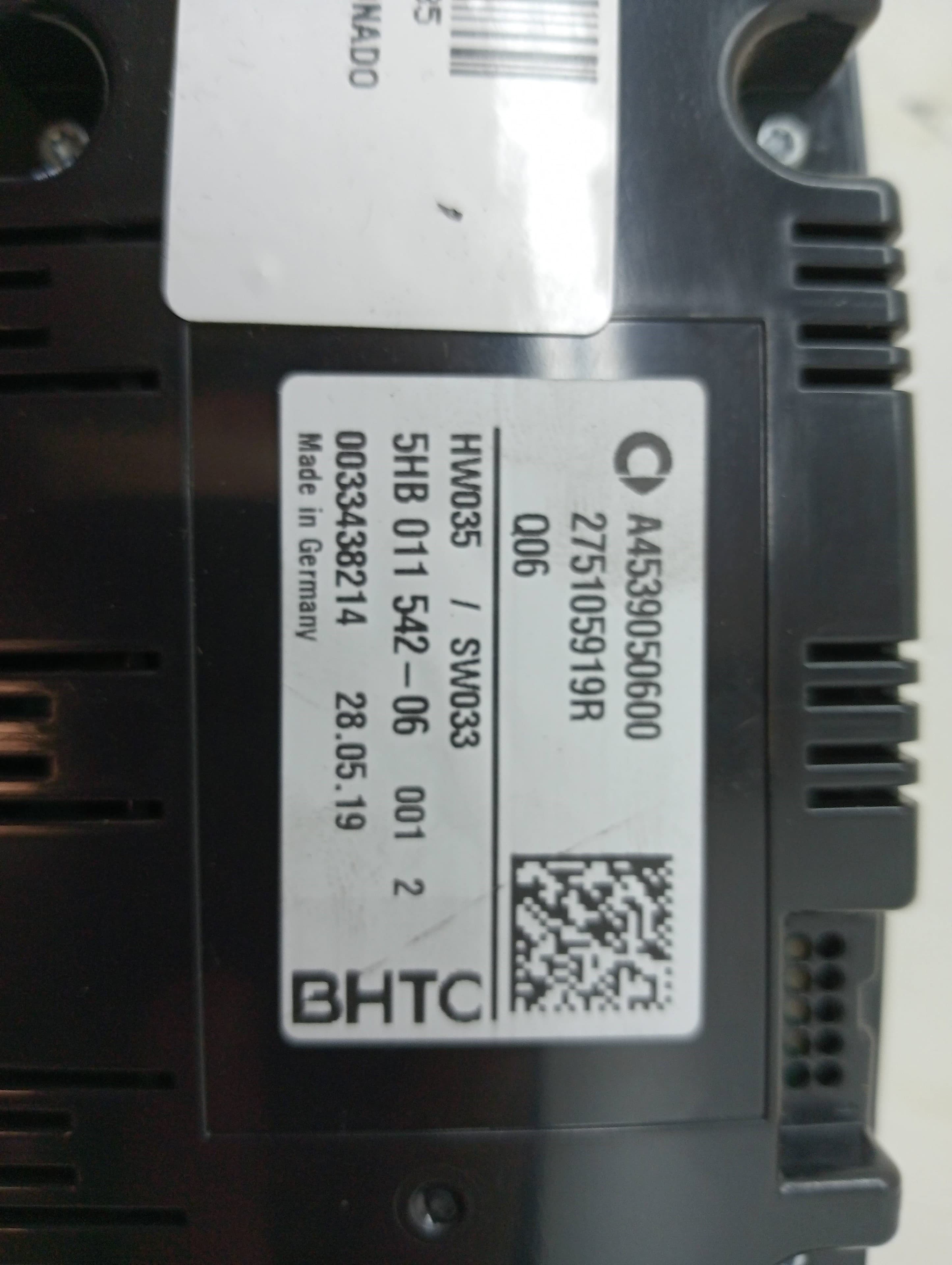 Recambio SMART FORFOUR ref. A4539050600 3