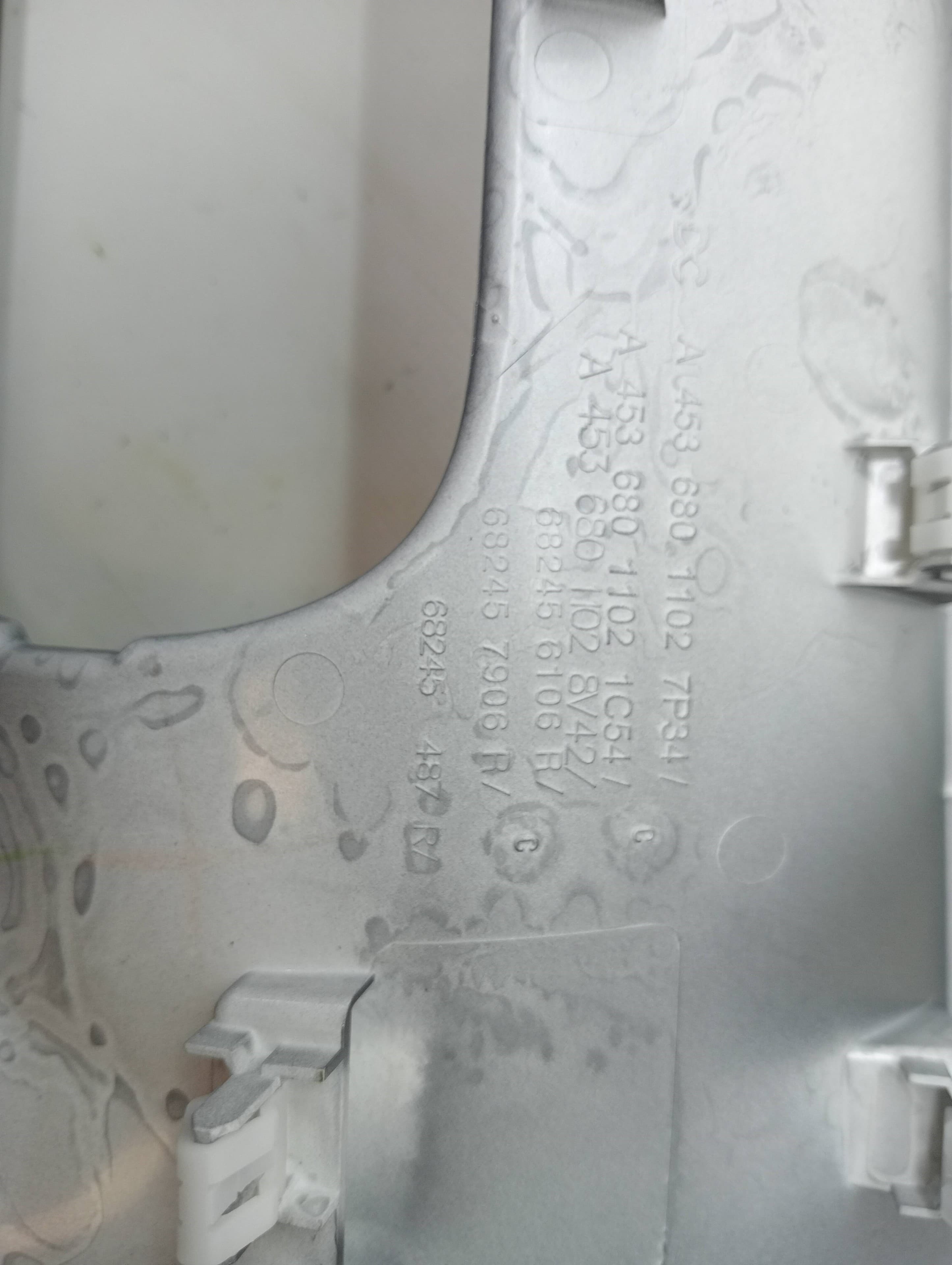 Plastico SMART FORFOUR 2