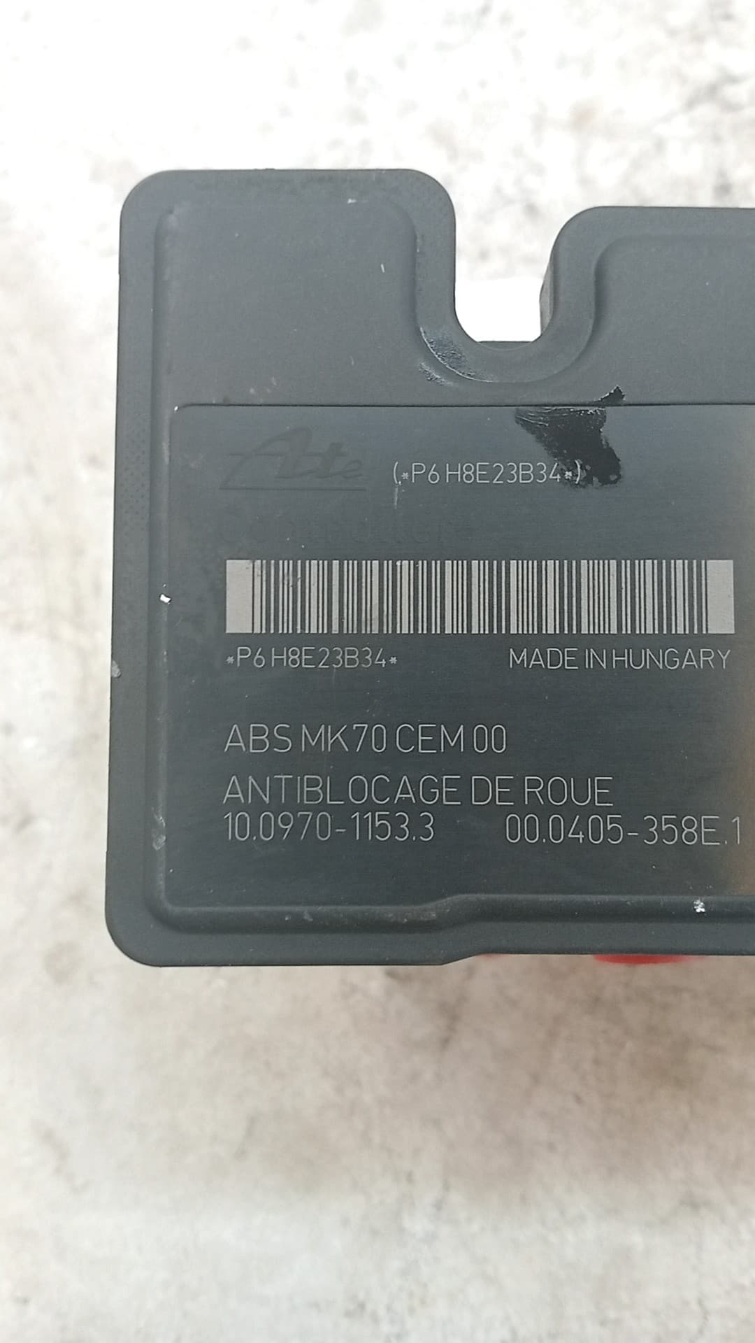 Abs PEUGEOT 207 2