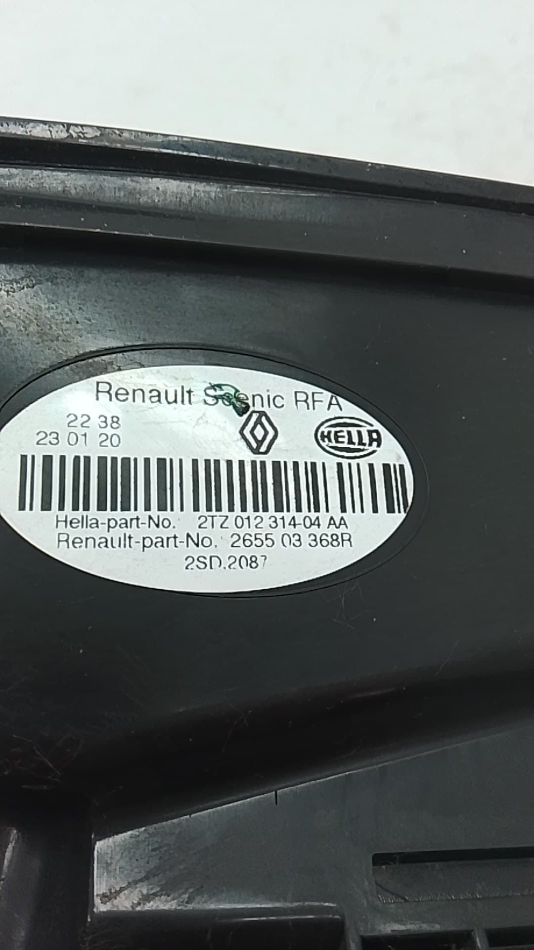 Recambio RENAULT GRAND SCENIC ref. 265503368R 2