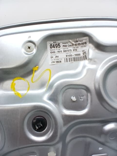 Elevalunas trasero derecho HYUNDAI IX20 2