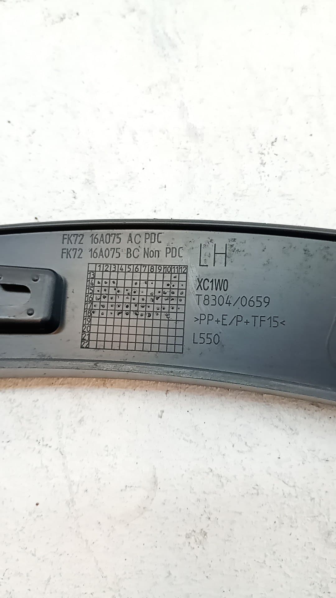 Aletin delantero izquierdo LAND ROVER DISCOVERY SPORT 2