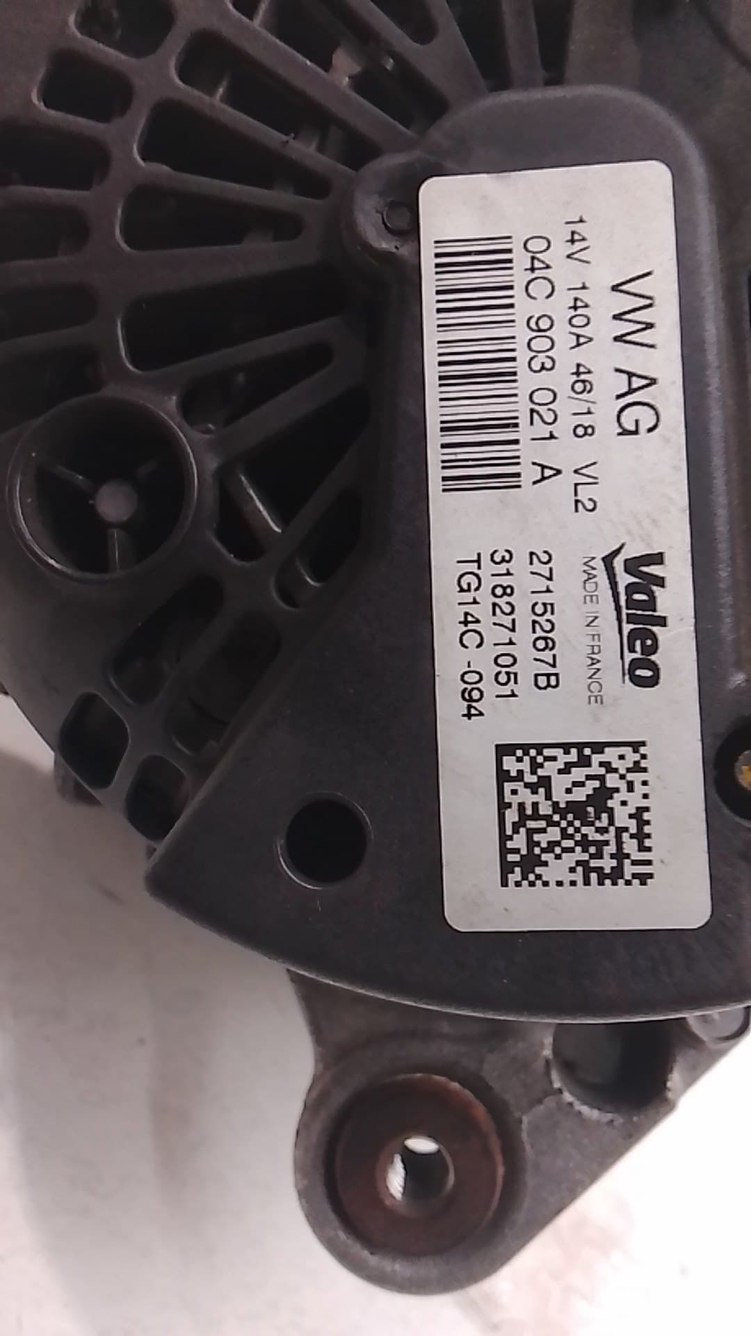 Alternador VOLKSWAGEN TIGUAN 4