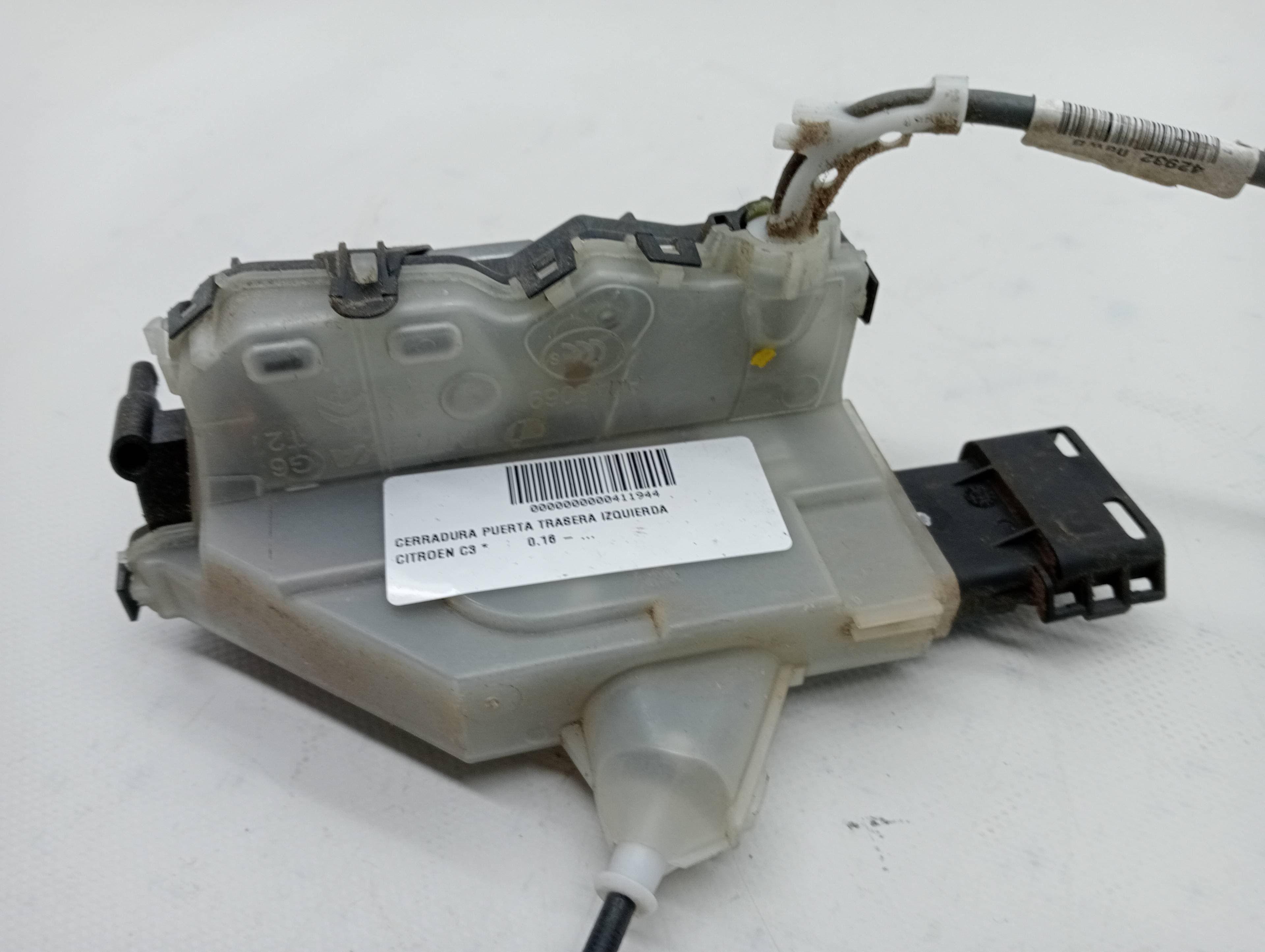 Cerradura puerta trasera izquierda CITROEN C3 3