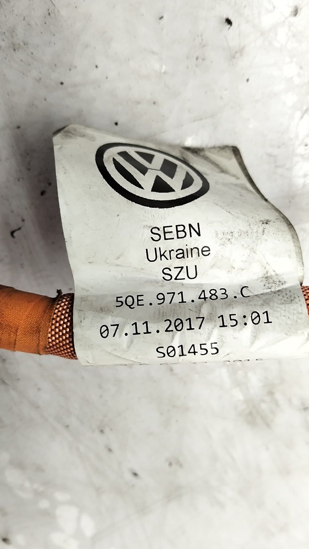 Recambio VOLKSWAGEN GOLF VII LIM ref. 5QE971483C 3