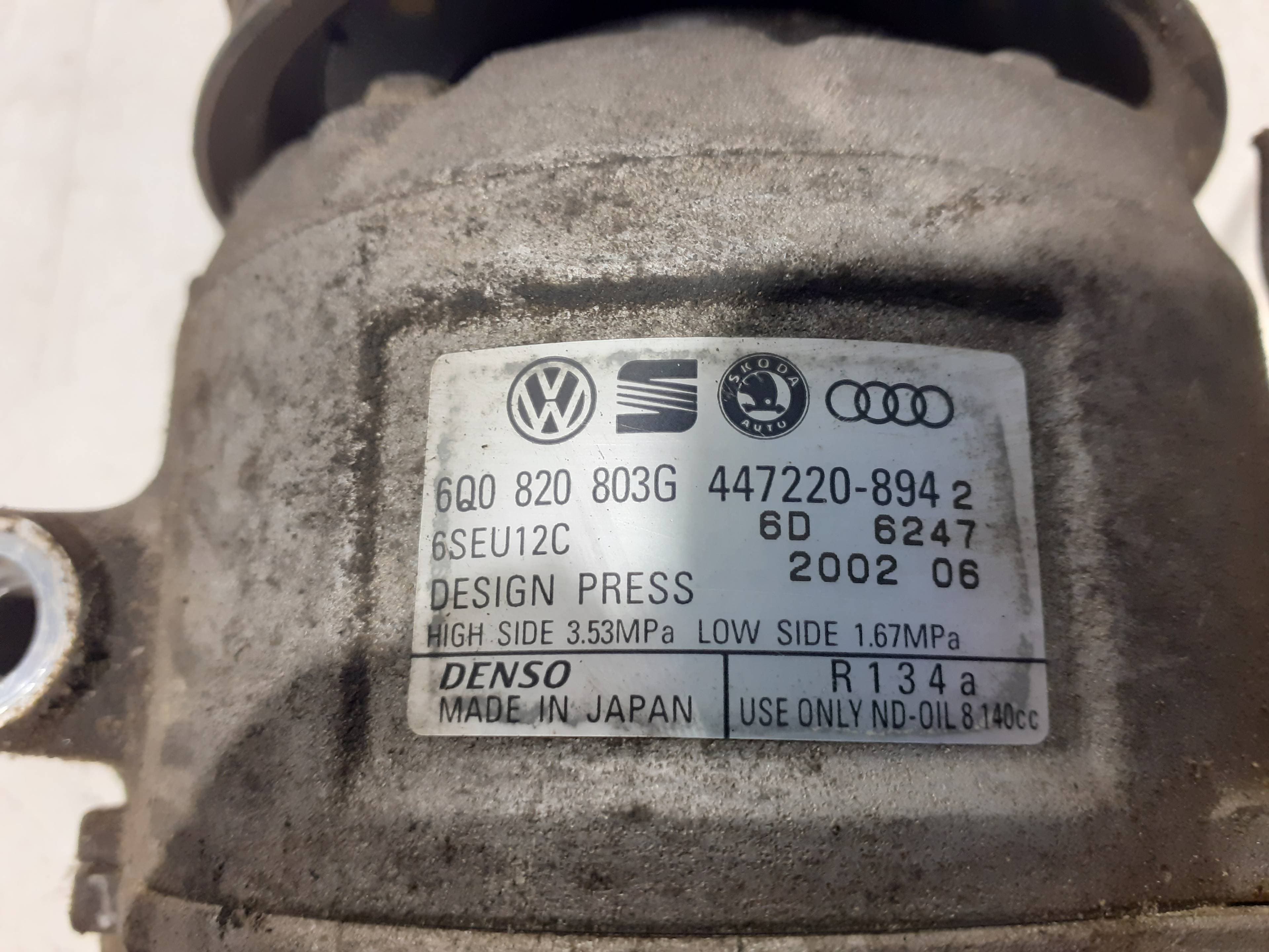 Recambio SEAT IBIZA (6L1) ref. 6Q0820803G 2