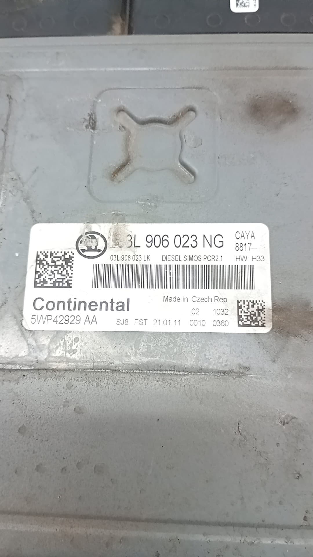 Centralita motor uce SKODA FABIA (5J2 ) 2