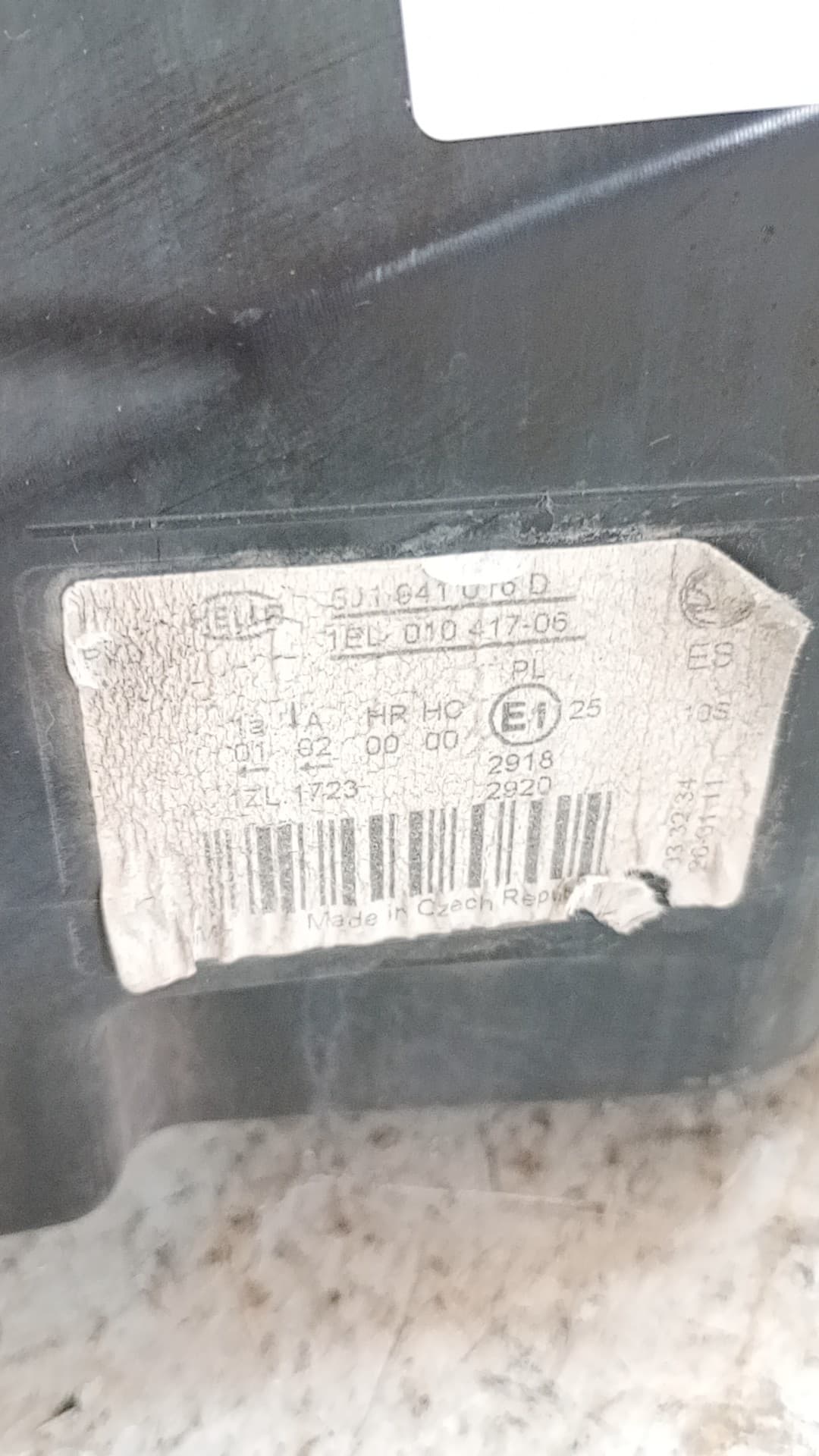 Faro derecho SKODA FABIA (5J2 ) 3