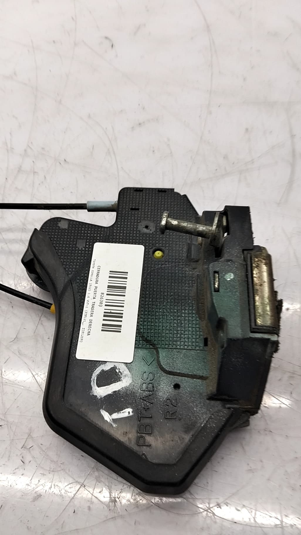 Cerradura puerta trasera derecha TOYOTA COROLLA (E12)
