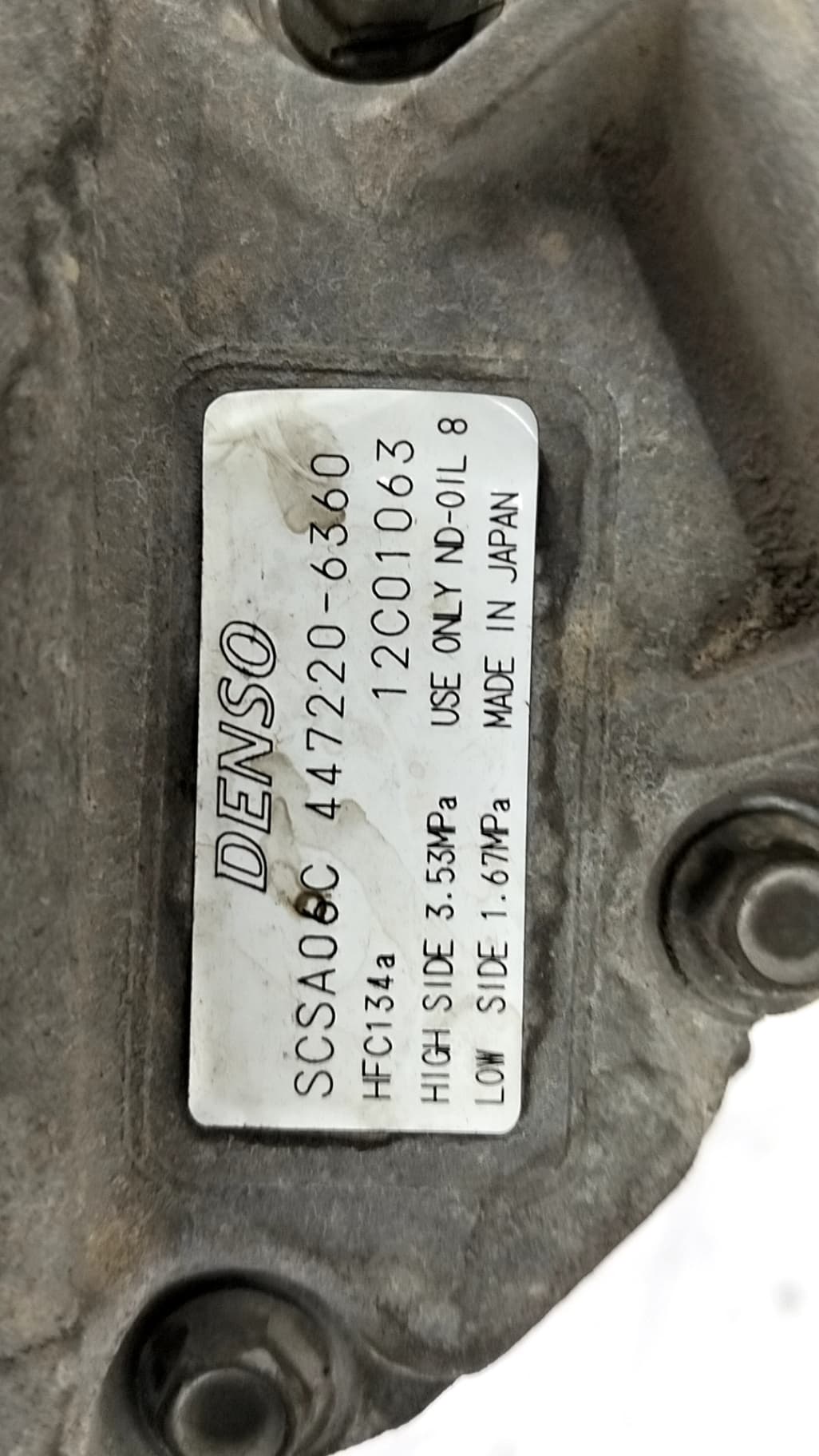 Recambio TOYOTA COROLLA (E12) ref. 4472206360 4