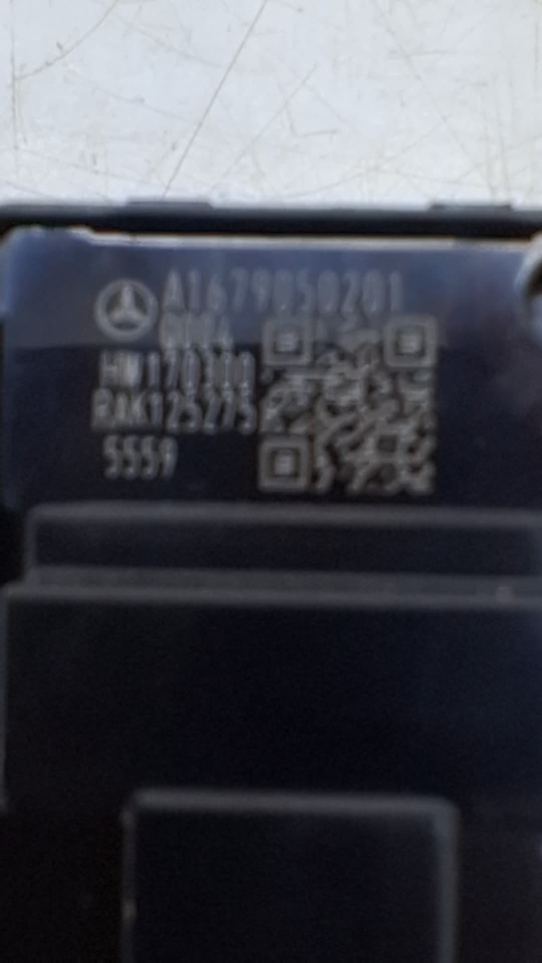 Mando elevalunas delantero derecho MERCEDES-BENZ A-CLASS 2