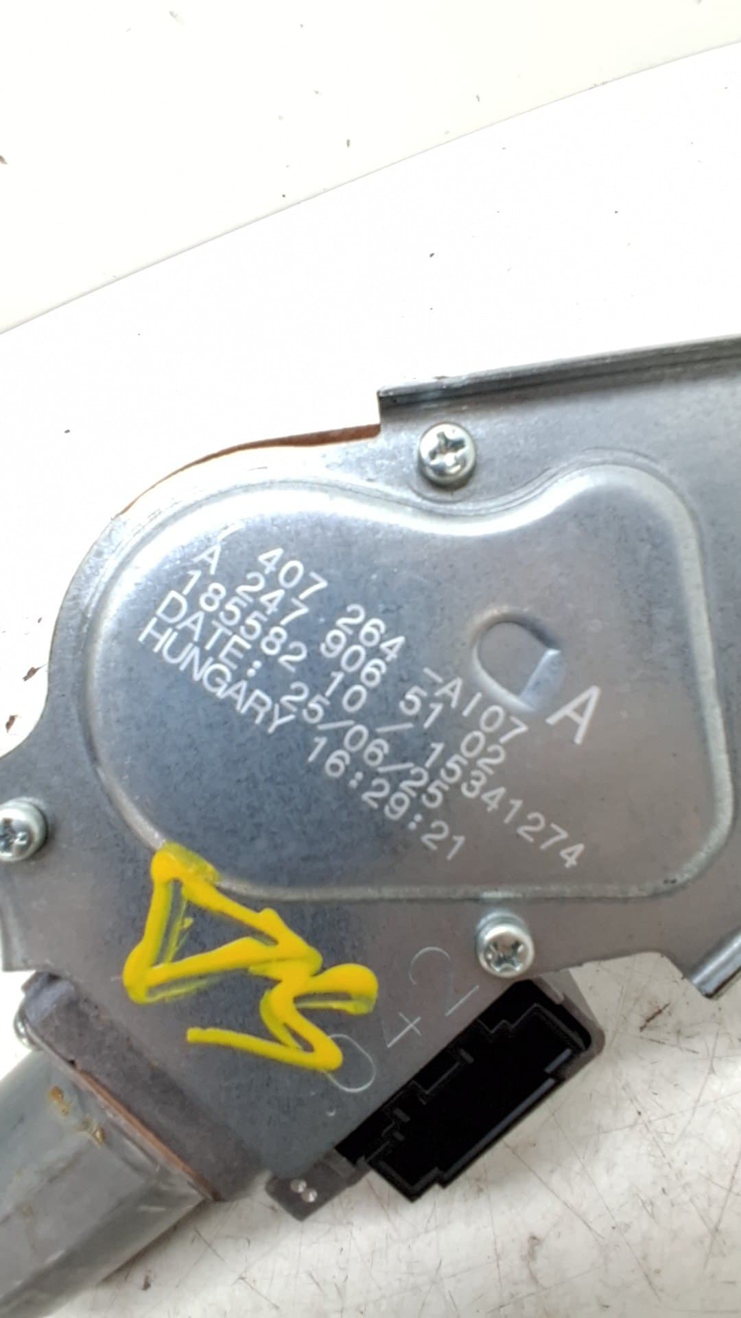 Motor limpia trasero MERCEDES-BENZ A-CLASS 3