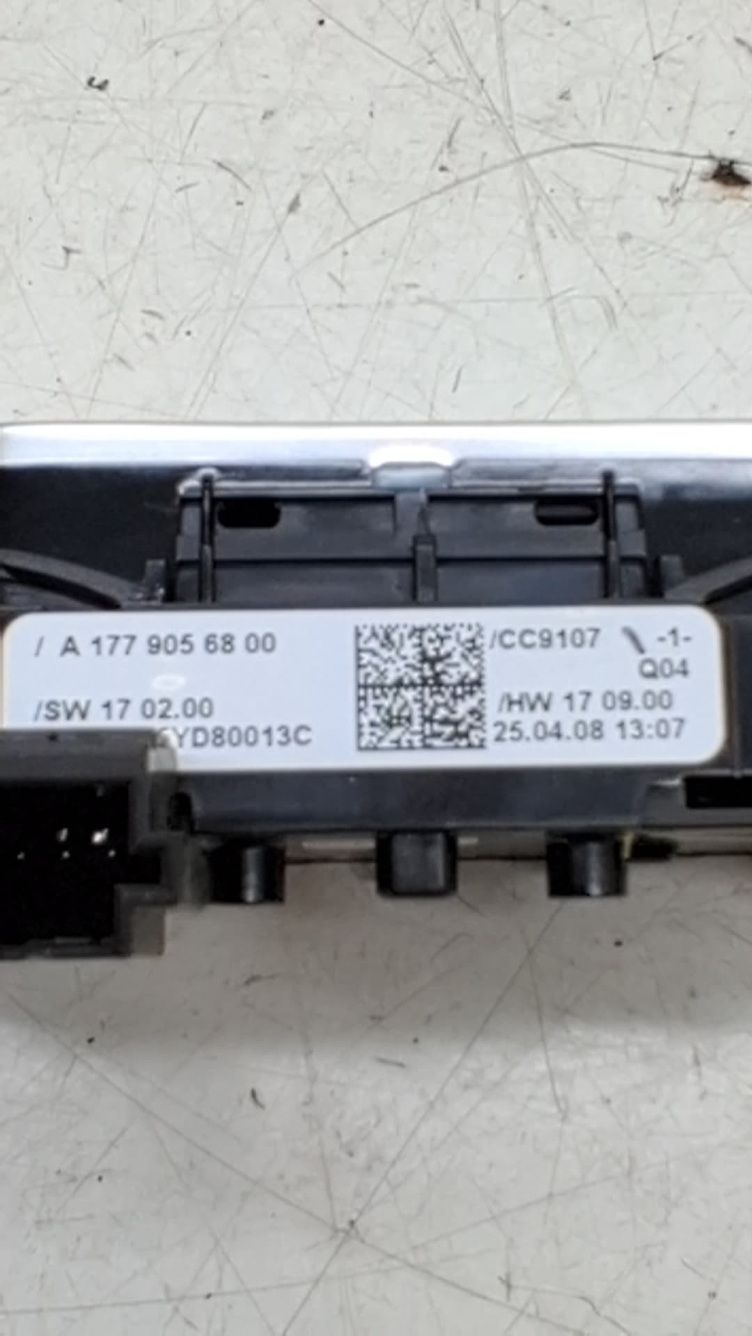 Interruptor MERCEDES-BENZ A-CLASS 3