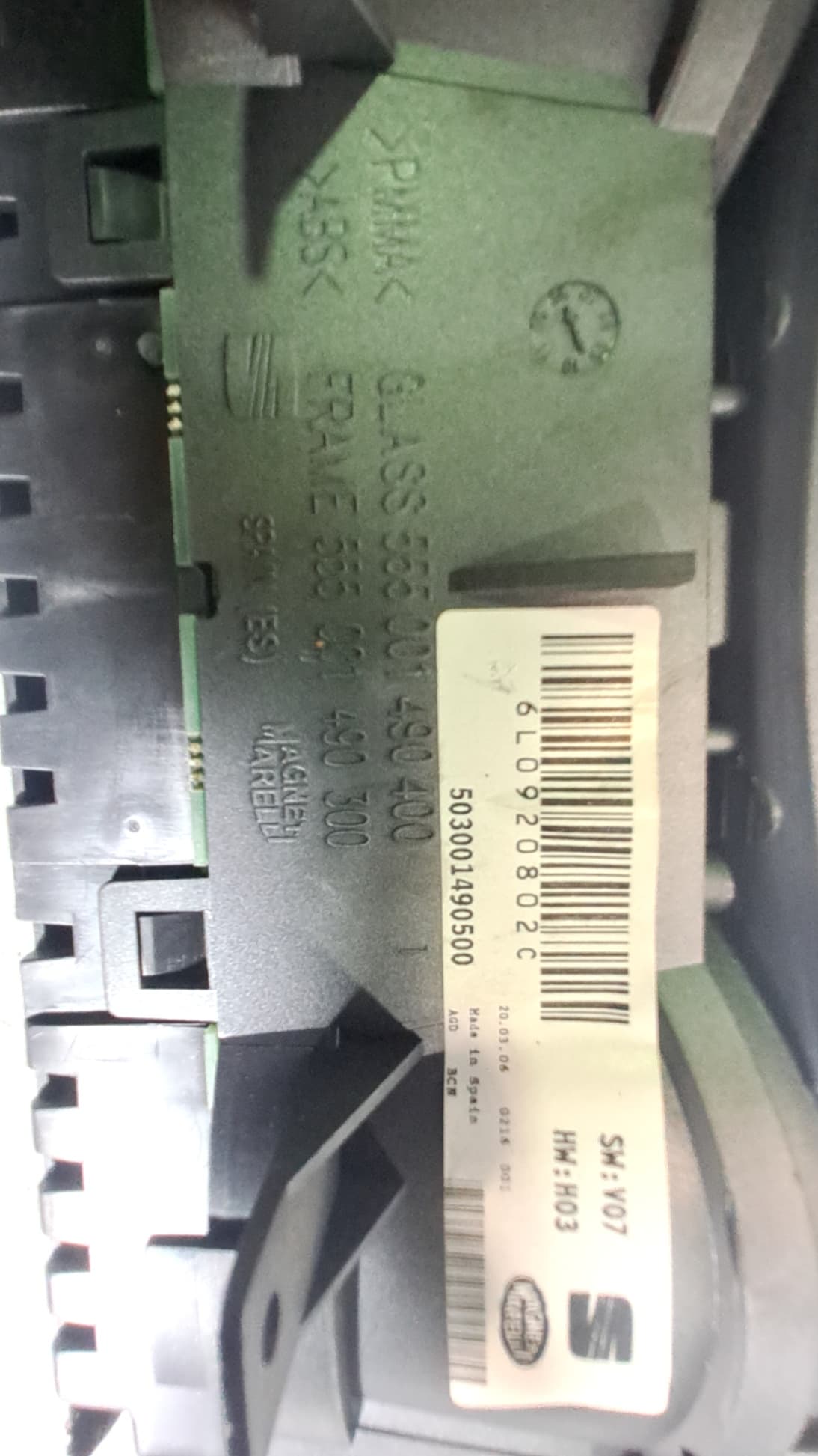 Cuadro instrumentos SEAT IBIZA (6L1) 4