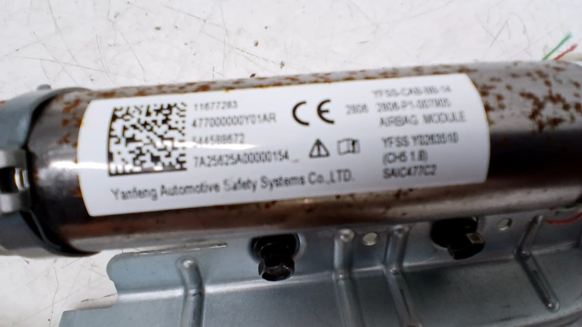 Airbag cortina delantero derecho MG EHS 2