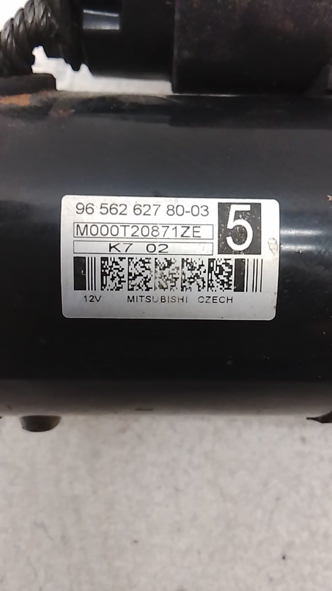 Motor arranque CITROEN C5 BERLINA 3
