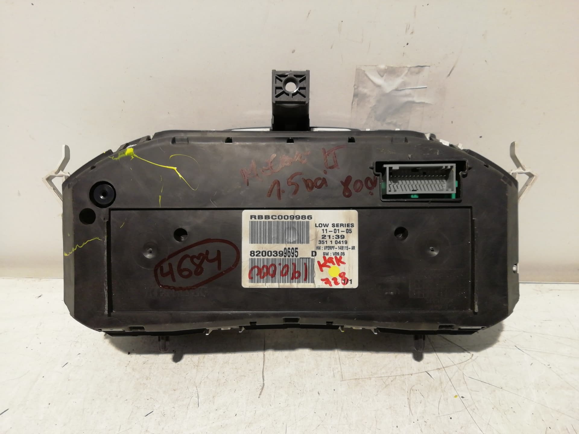Cuadro instrumentos RENAULT SCENIC II 2
