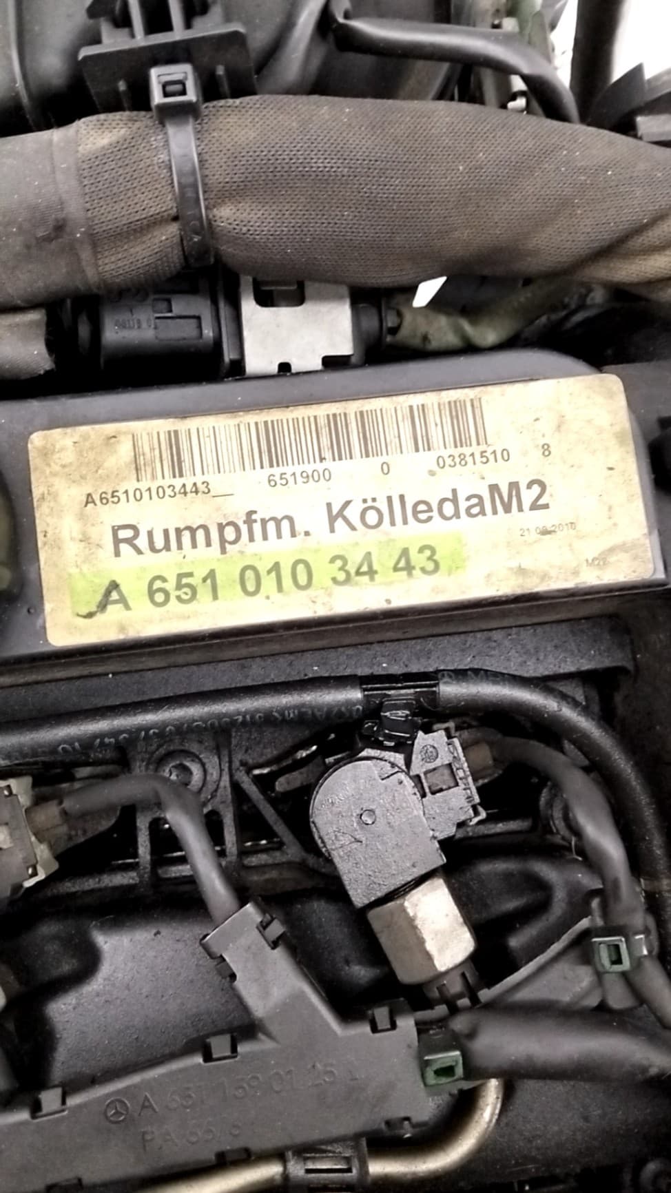 Motor completo MERCEDES-BENZ CLASE C (W203) BERLINA 4