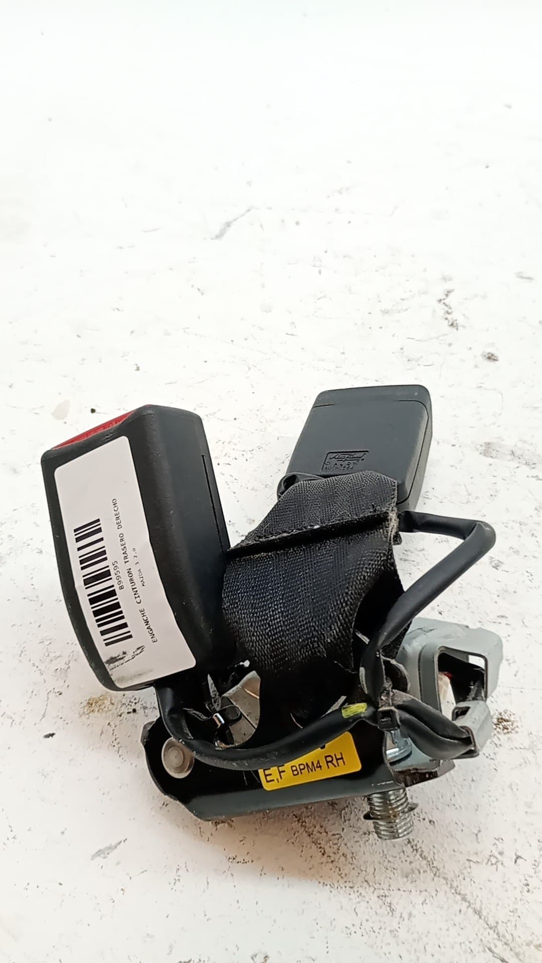 Enganche cinturon trasero derecho MAZDA 3 3