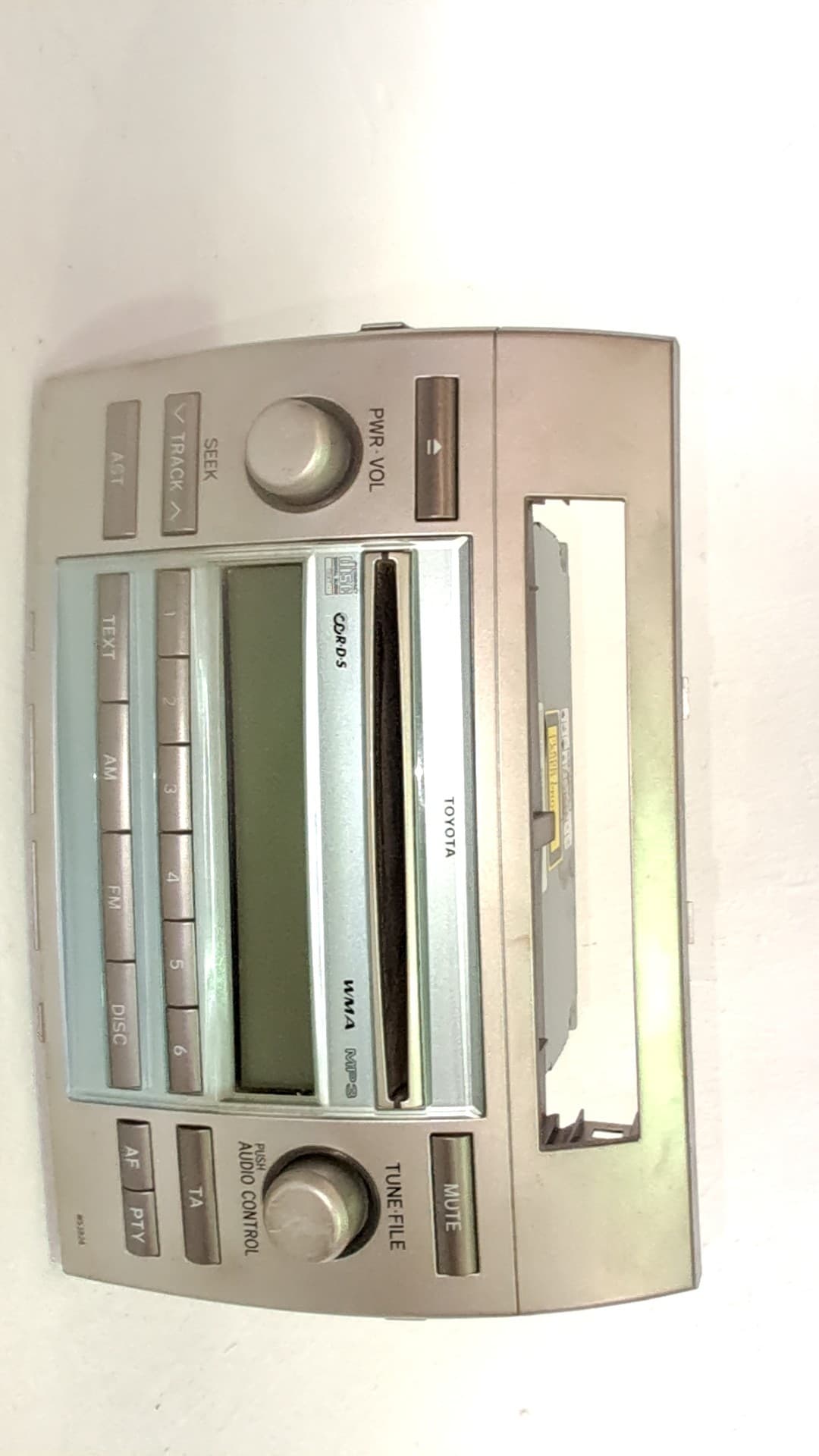 Sistema audio / radio cd TOYOTA COROLLA VERSO (R1)