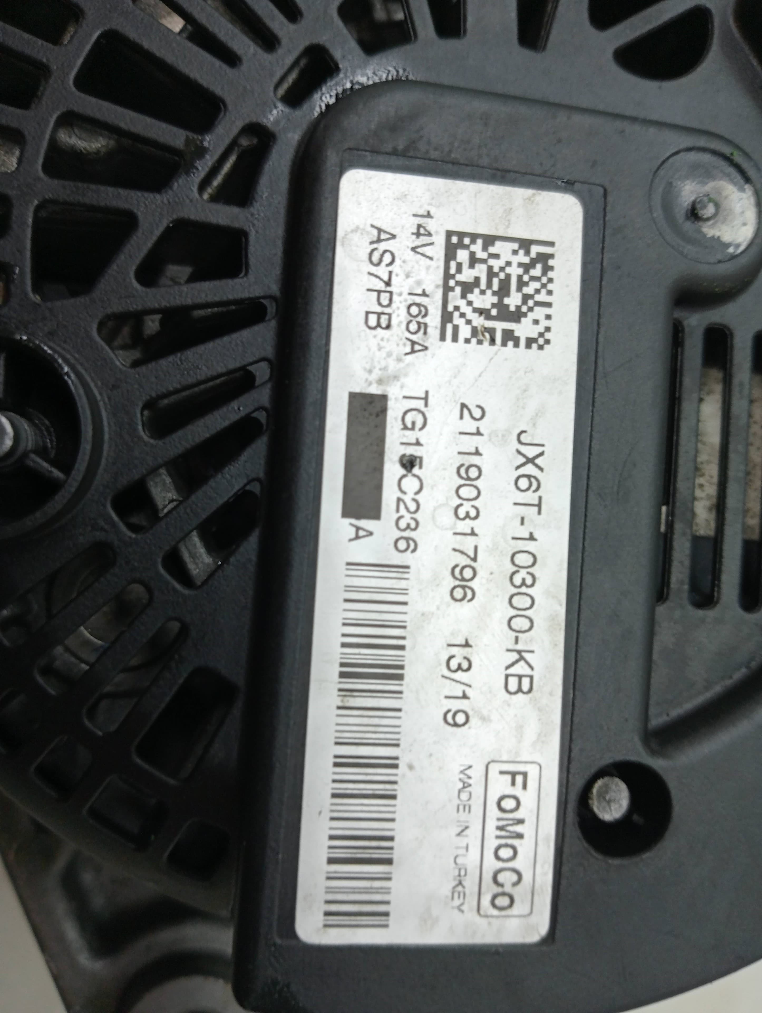 Alternador FORD FOCUS 3