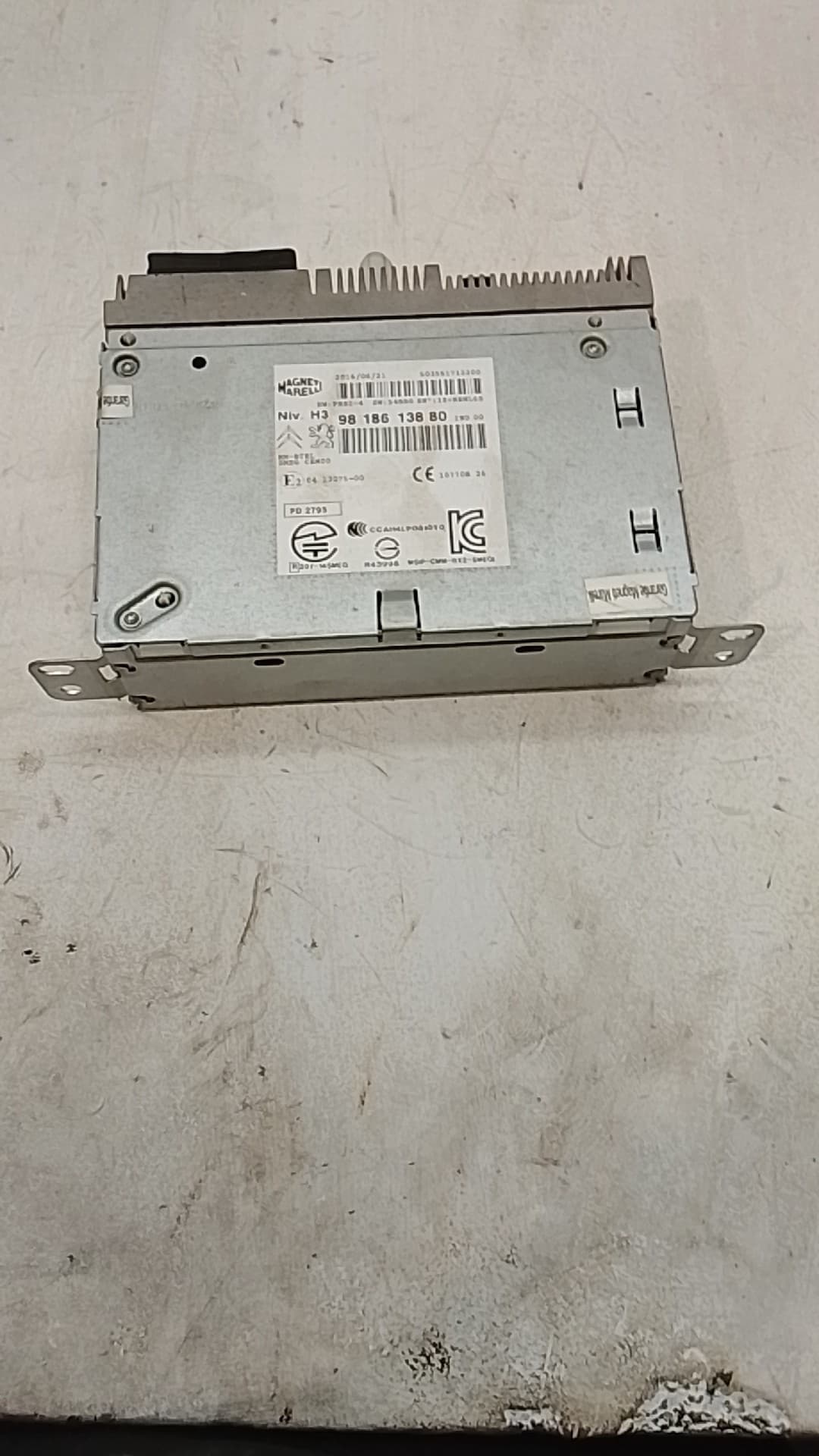 Sistema audio / radio cd PEUGEOT 308