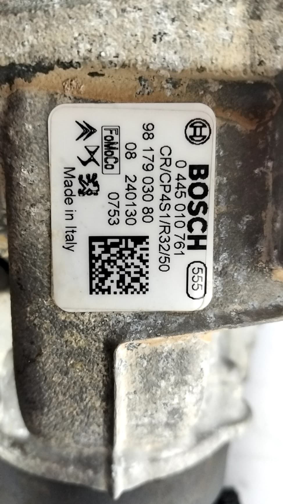 Bomba inyeccion PEUGEOT EXPERT FURGÓN 2