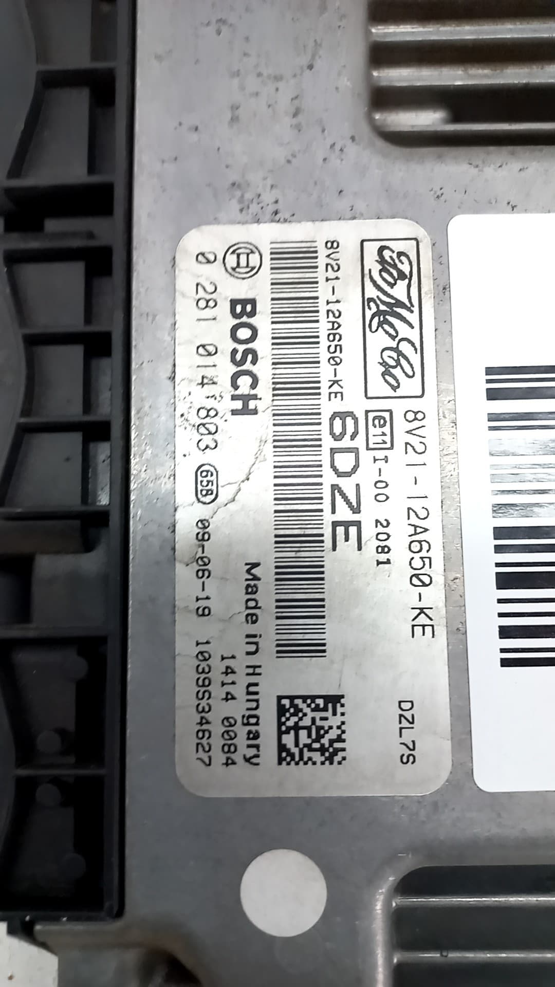 Centralita motor uce FORD FIESTA 2