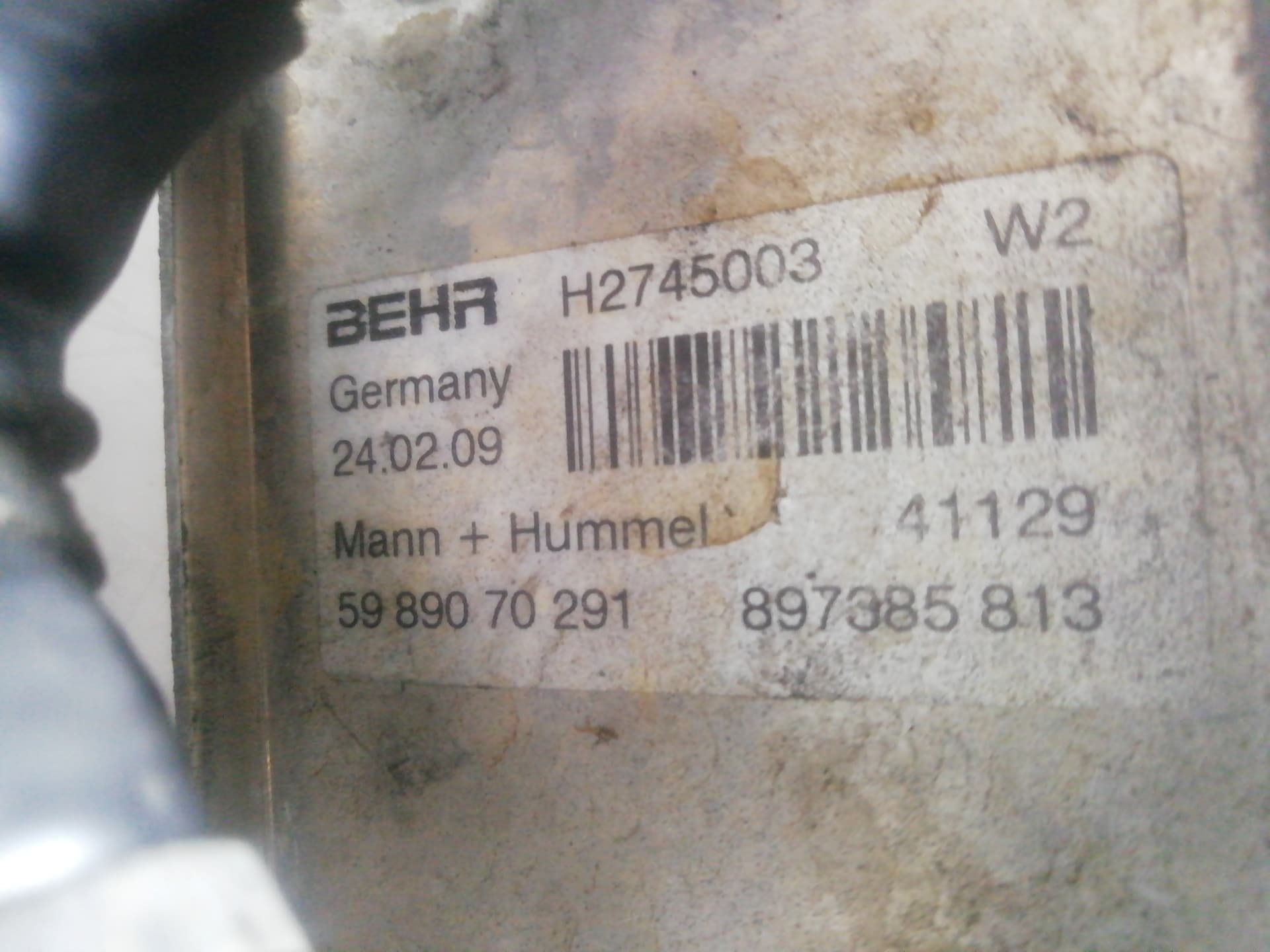 Radiador aceite OPEL ASTRA H BER. 2