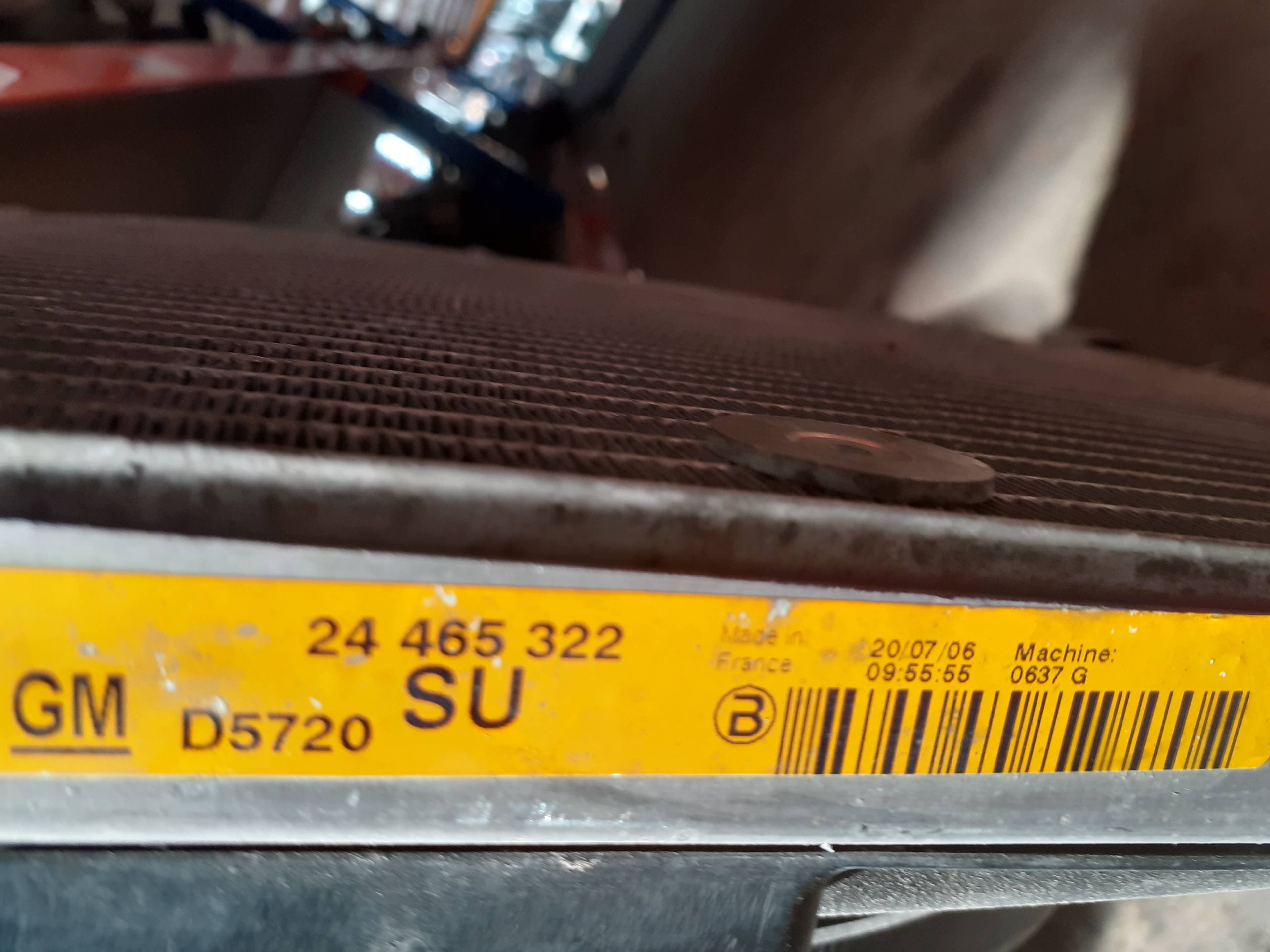 Recambio OPEL ZAFIRA A ref. 24465322 2