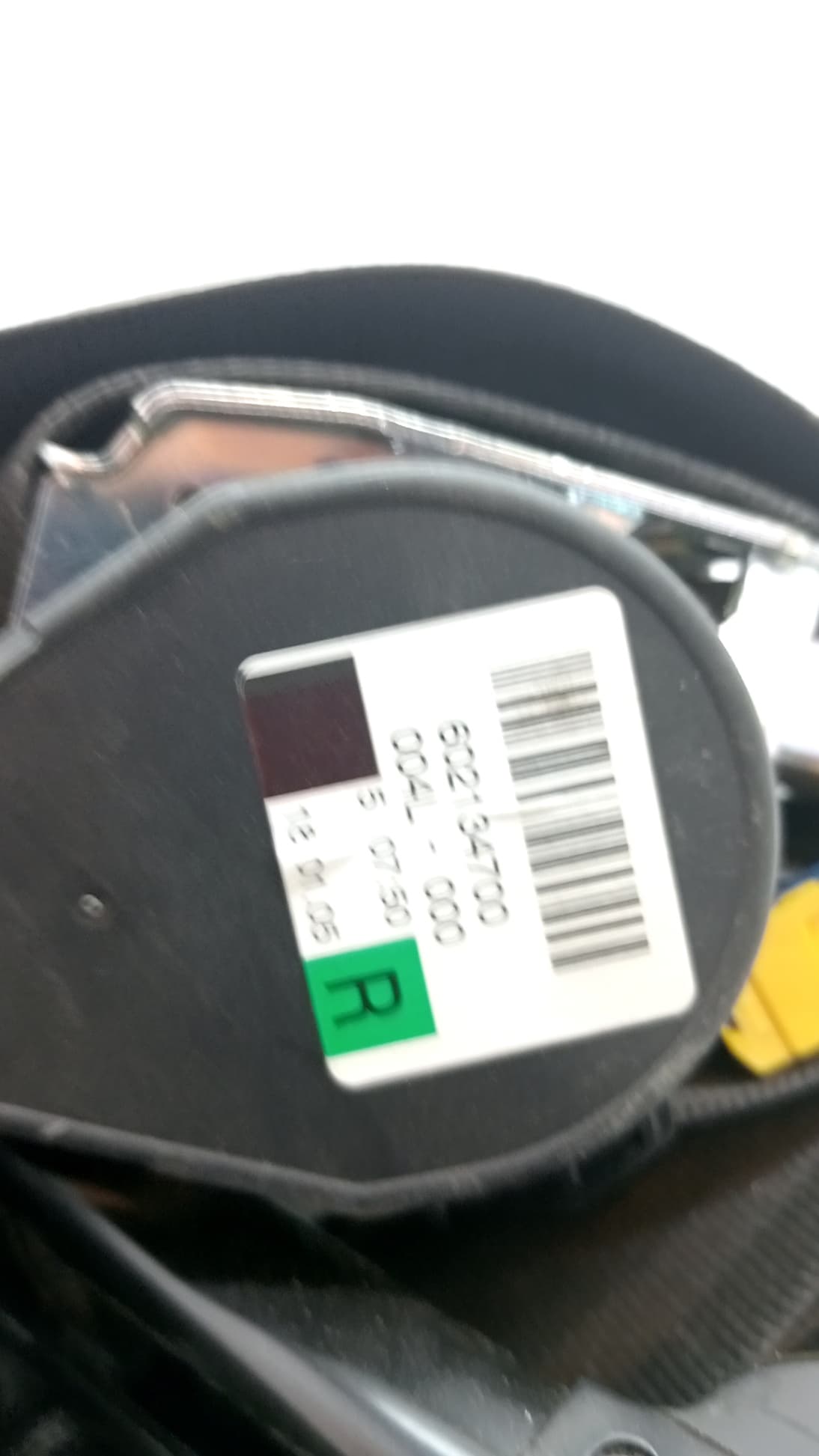 Cinturon seguridad delantero derecho AUDI A3 (8L)