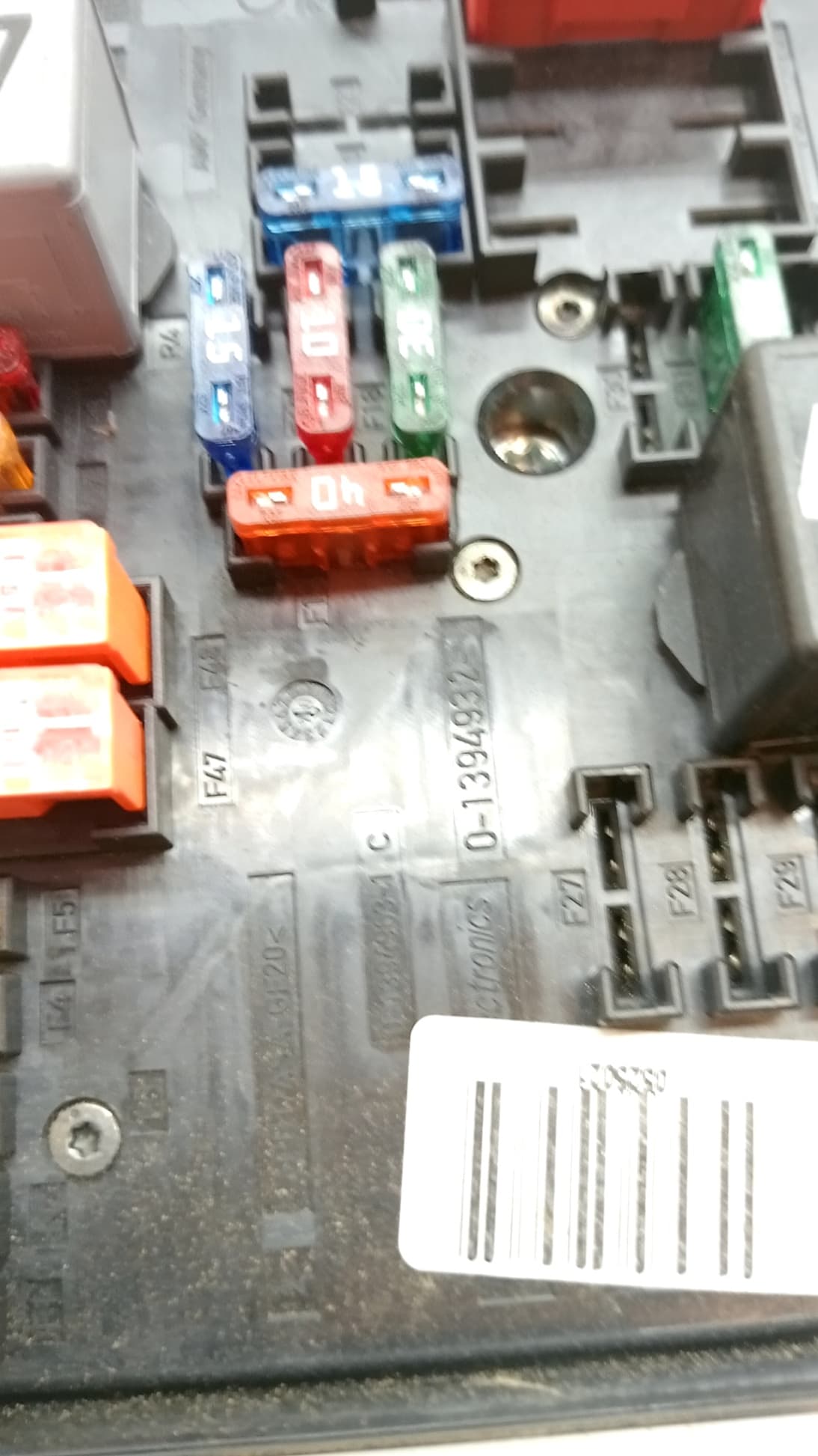 Caja reles / fusibles AUDI A3 (8L) 5