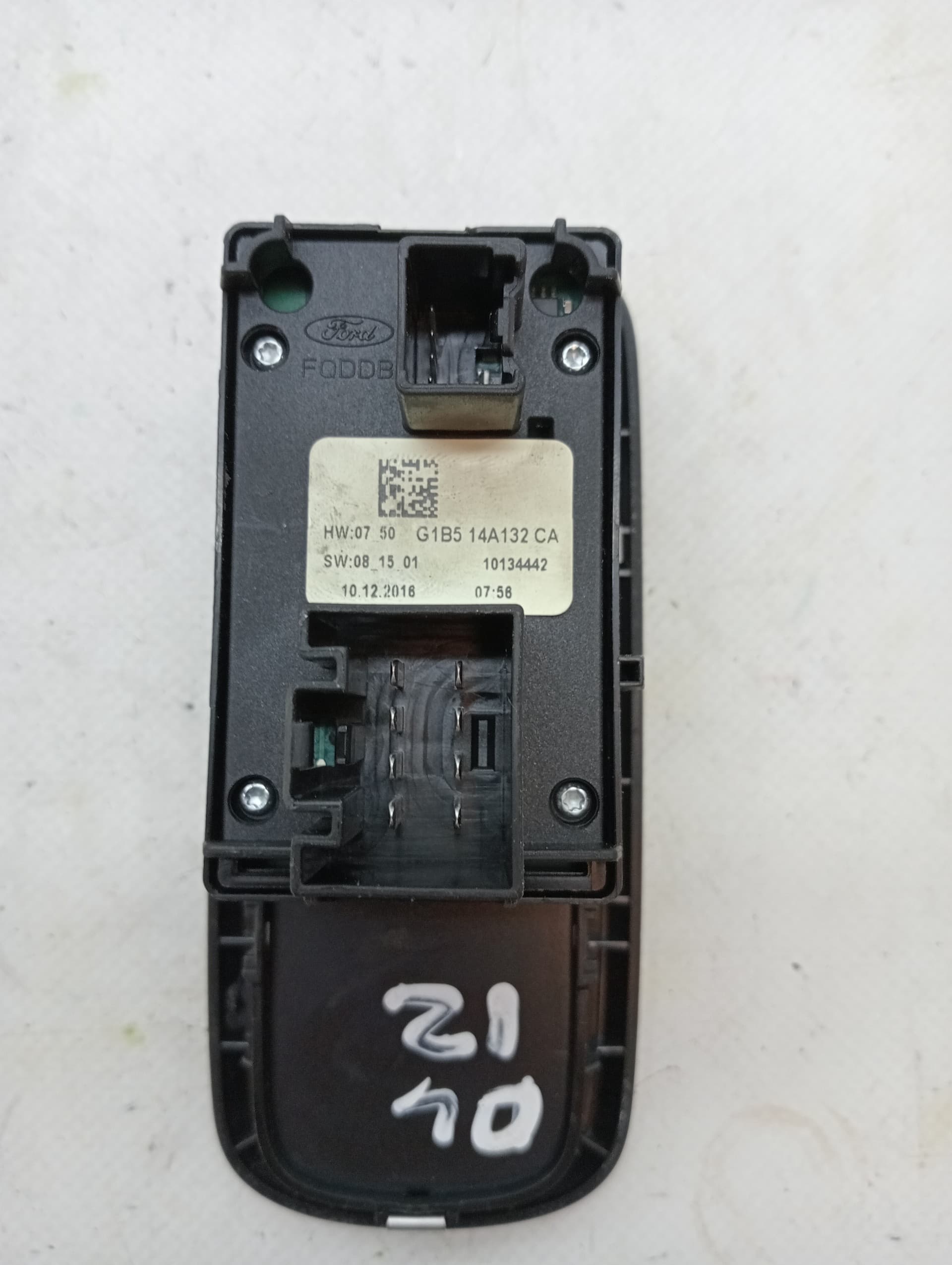 Mando elevalunas delantero izquierdo FORD KA+ 3