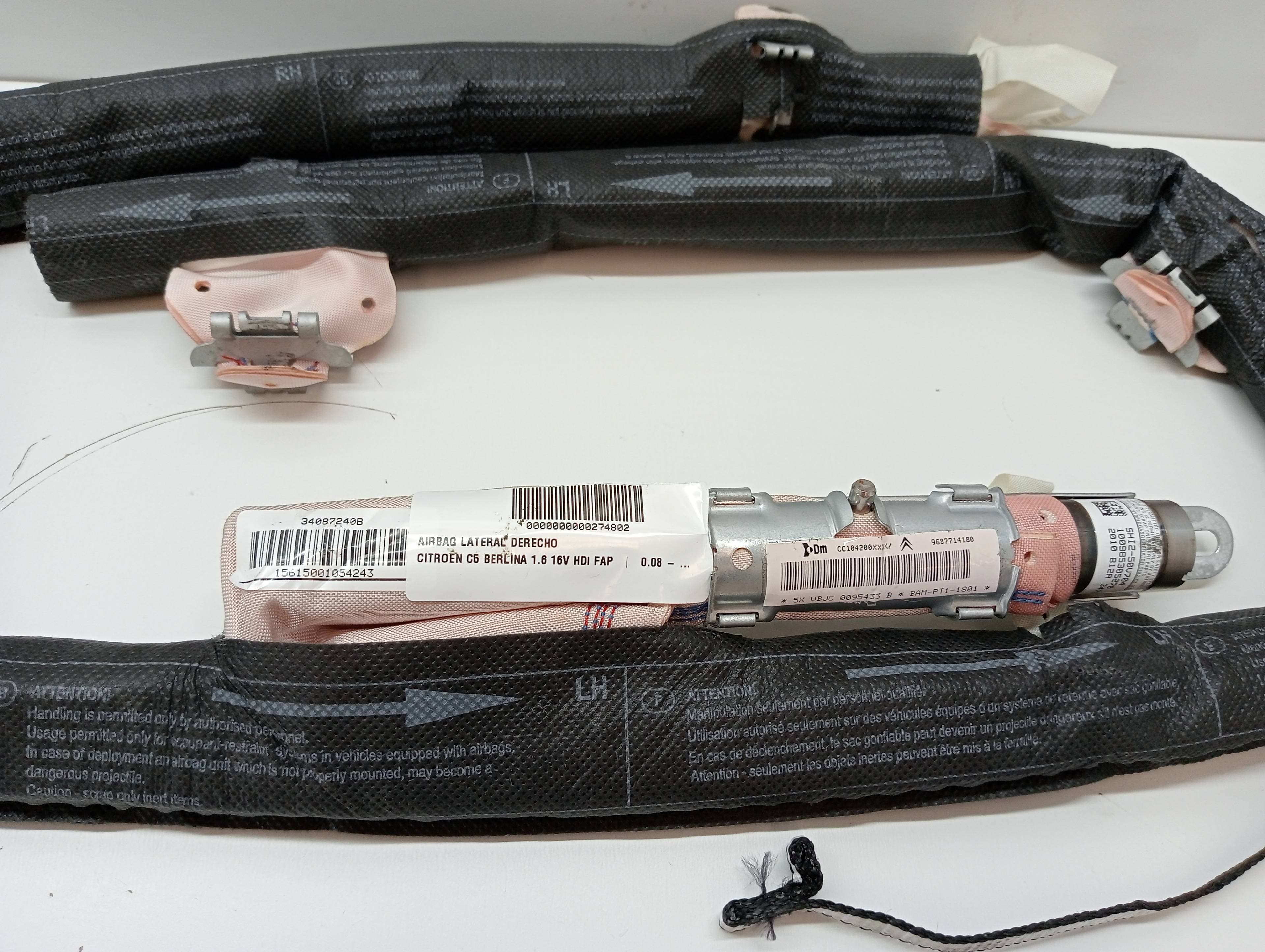 Airbag delantero derecho CITROEN C5 BERLINA 3