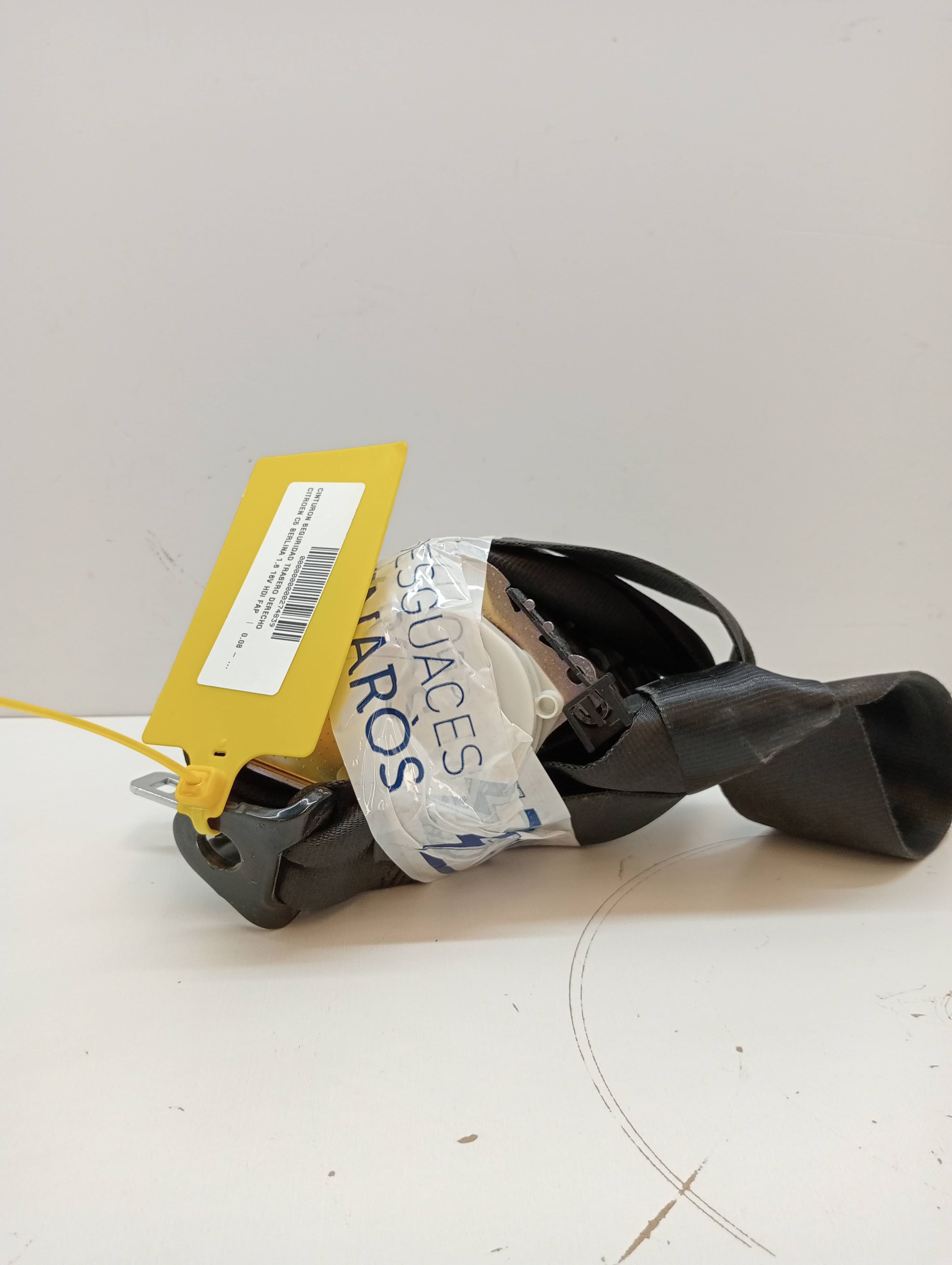 Cinturon seguridad trasero derecho CITROEN C5 BERLINA