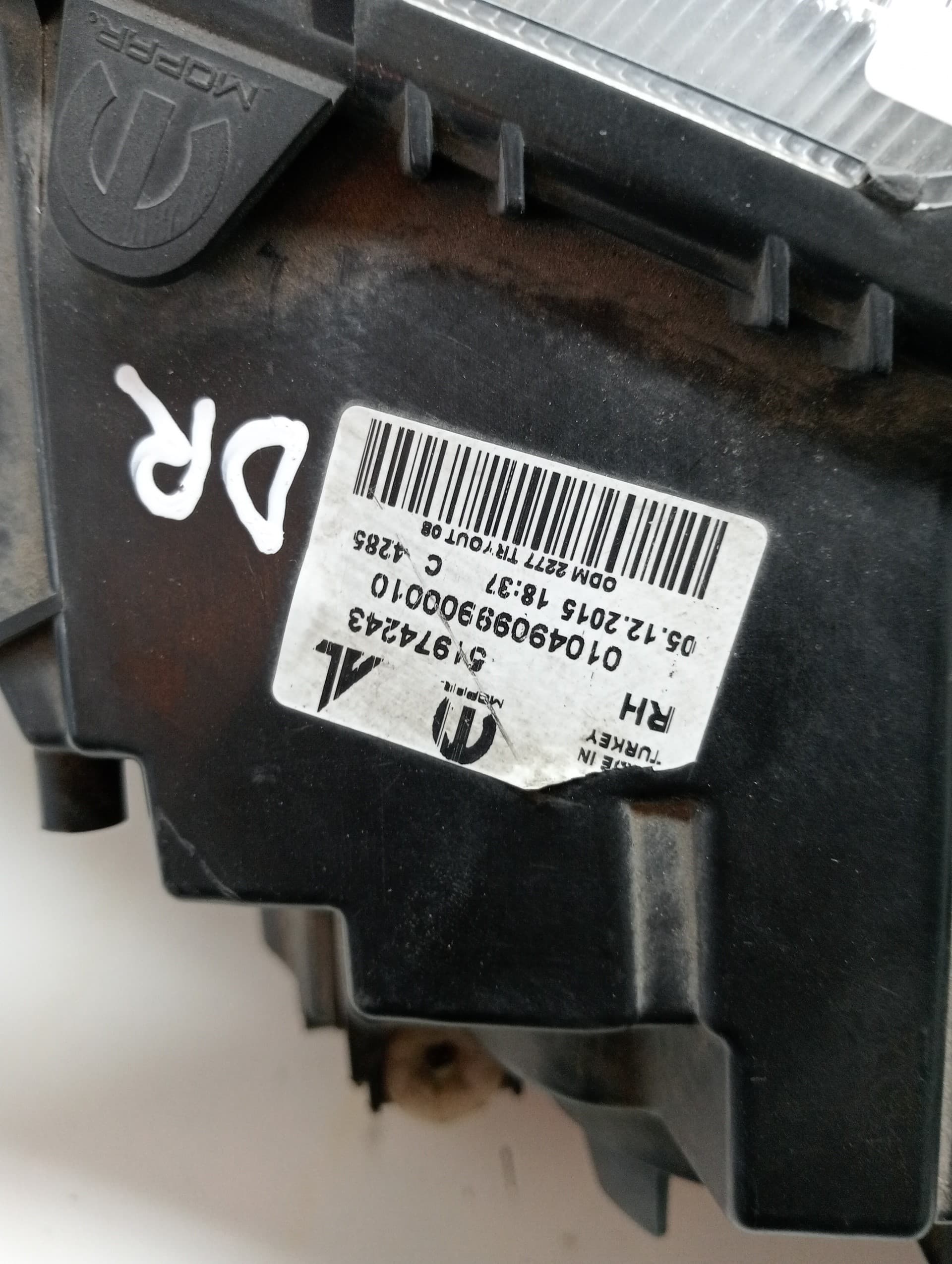 Faro derecho FIAT DOBLO CARGO 3