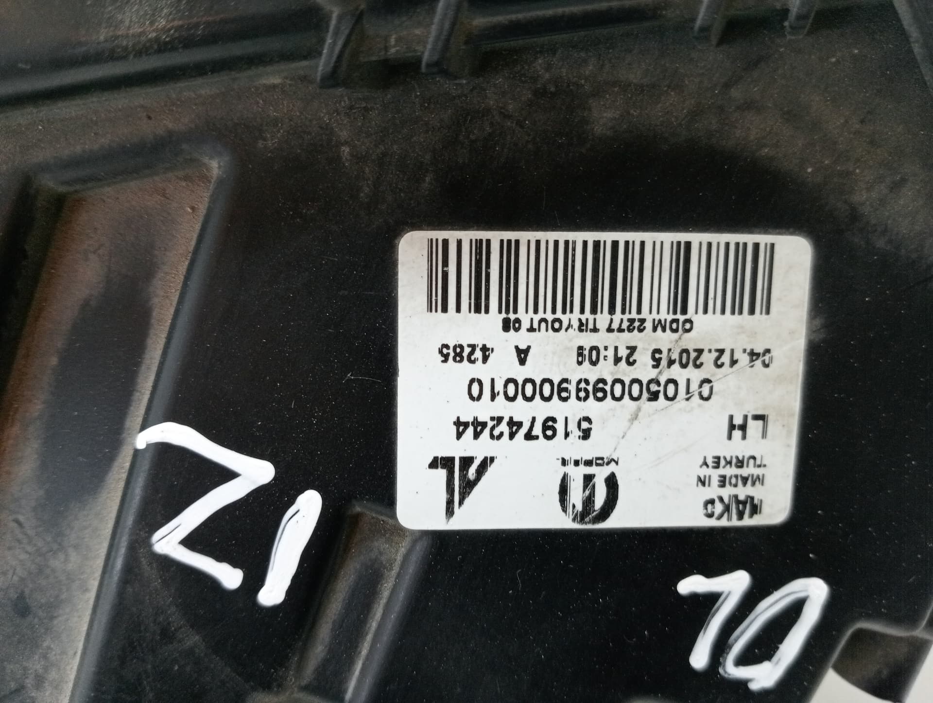 Faro izquierdo FIAT DOBLO CARGO 4