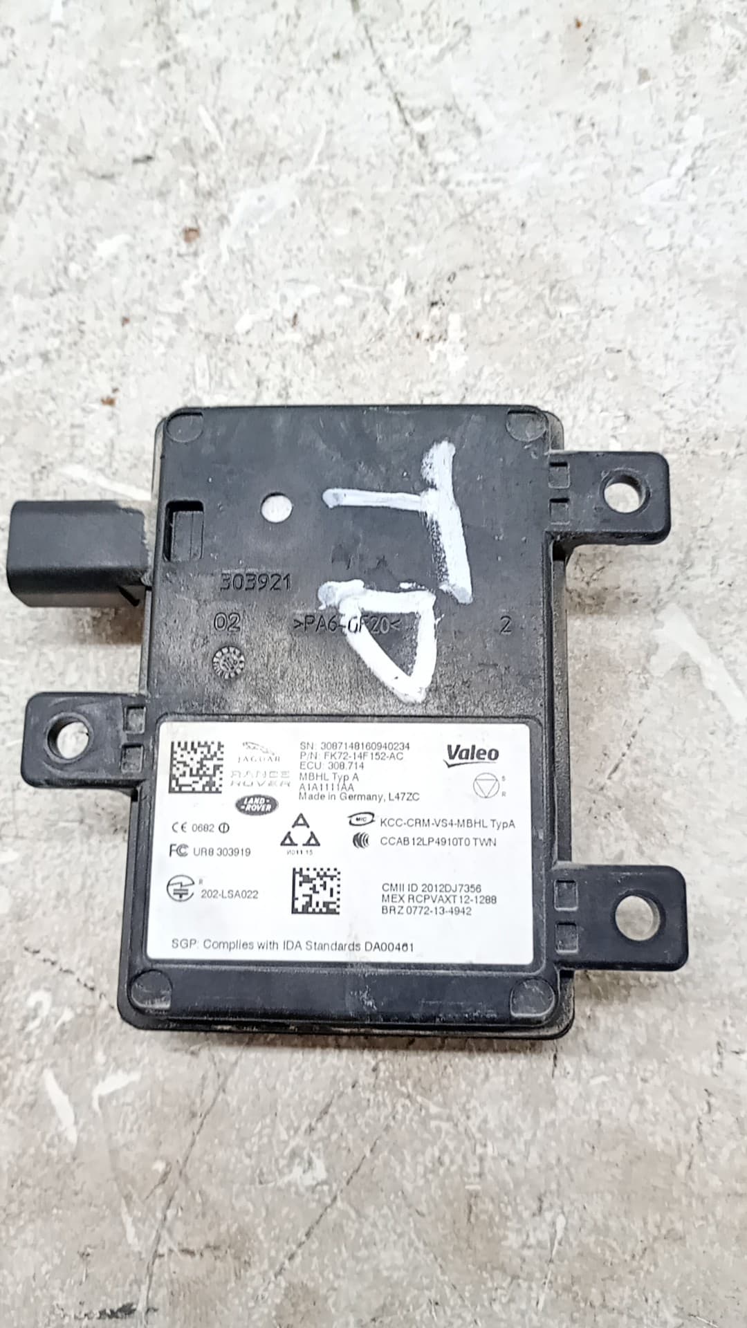 Sensor airbag LAND ROVER DISCOVERY
